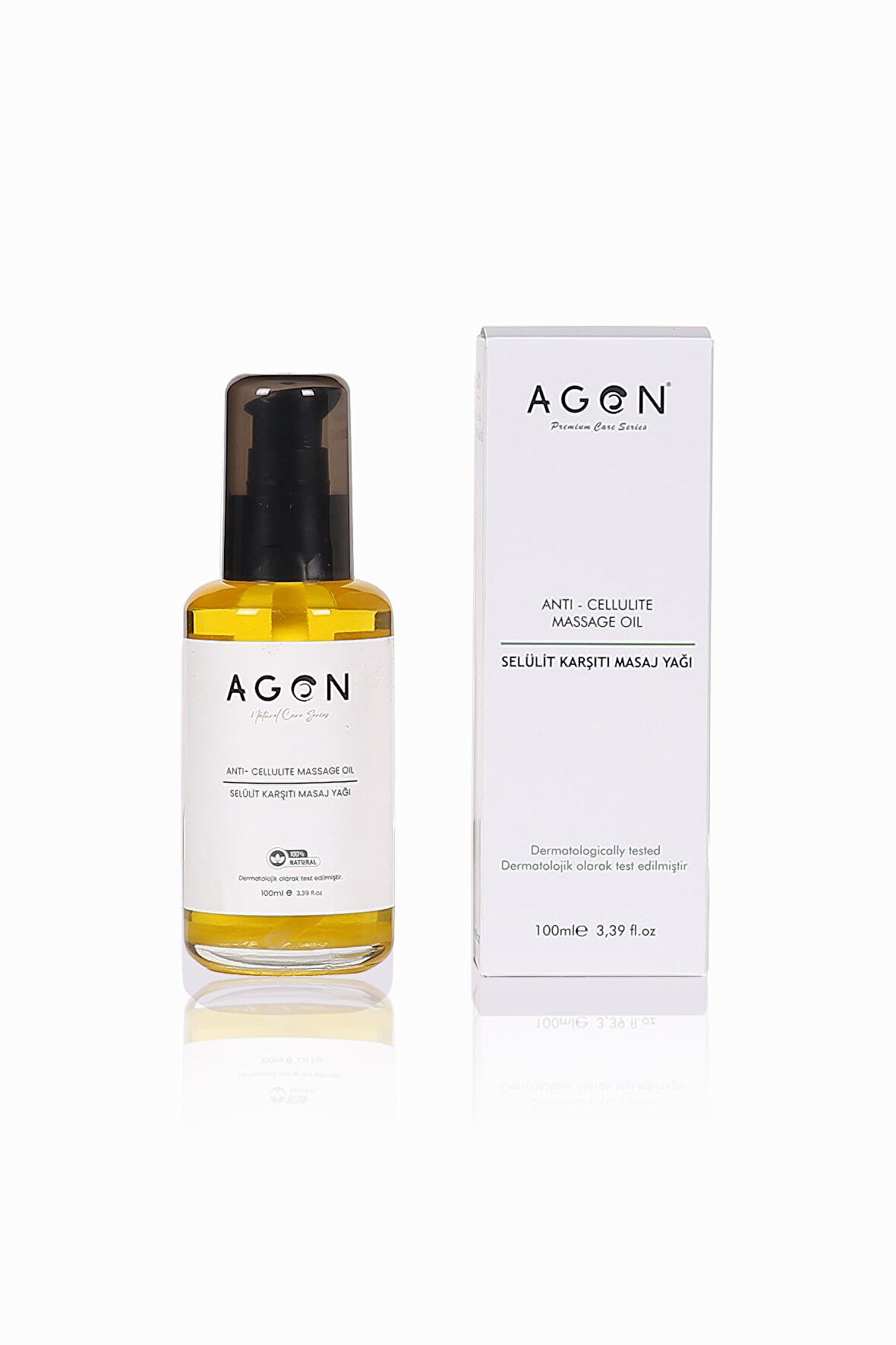 Agon Doğal Selülit Karşıtı Masaj Yağı 100 ML