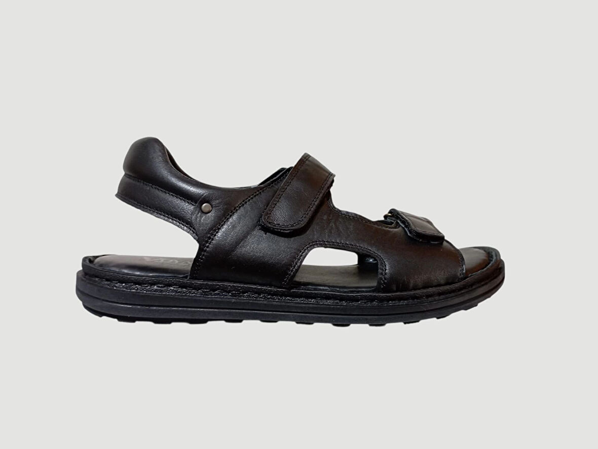 VOYAGER V-5717 ERKEK DERİ SANDALET