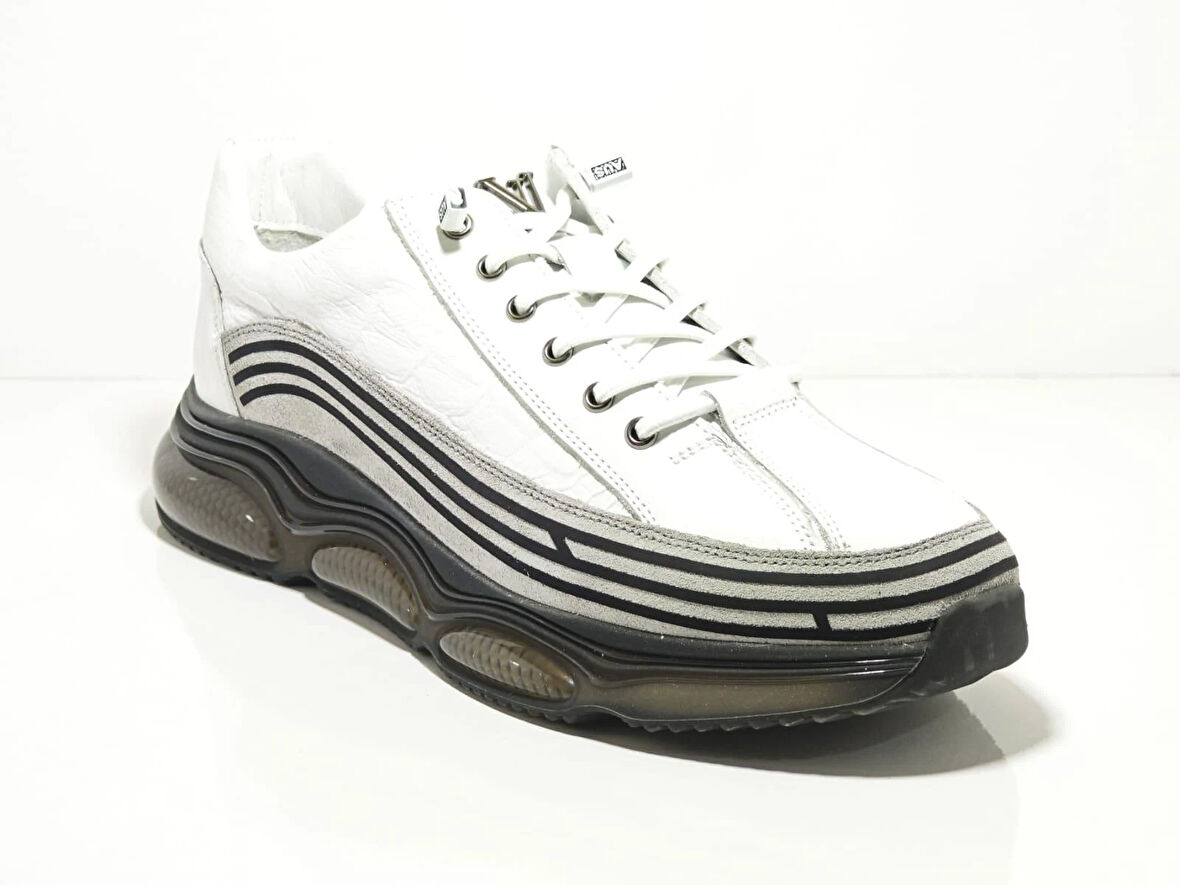 Voyager 6900 Beyaz Erkek Deri Casual Ayakkabı