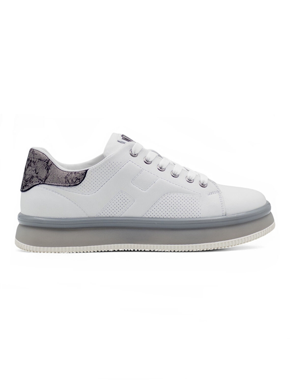 VOYAGER M030 ERKEK HAKİKİ DERİ SNEAKER BEYAZ