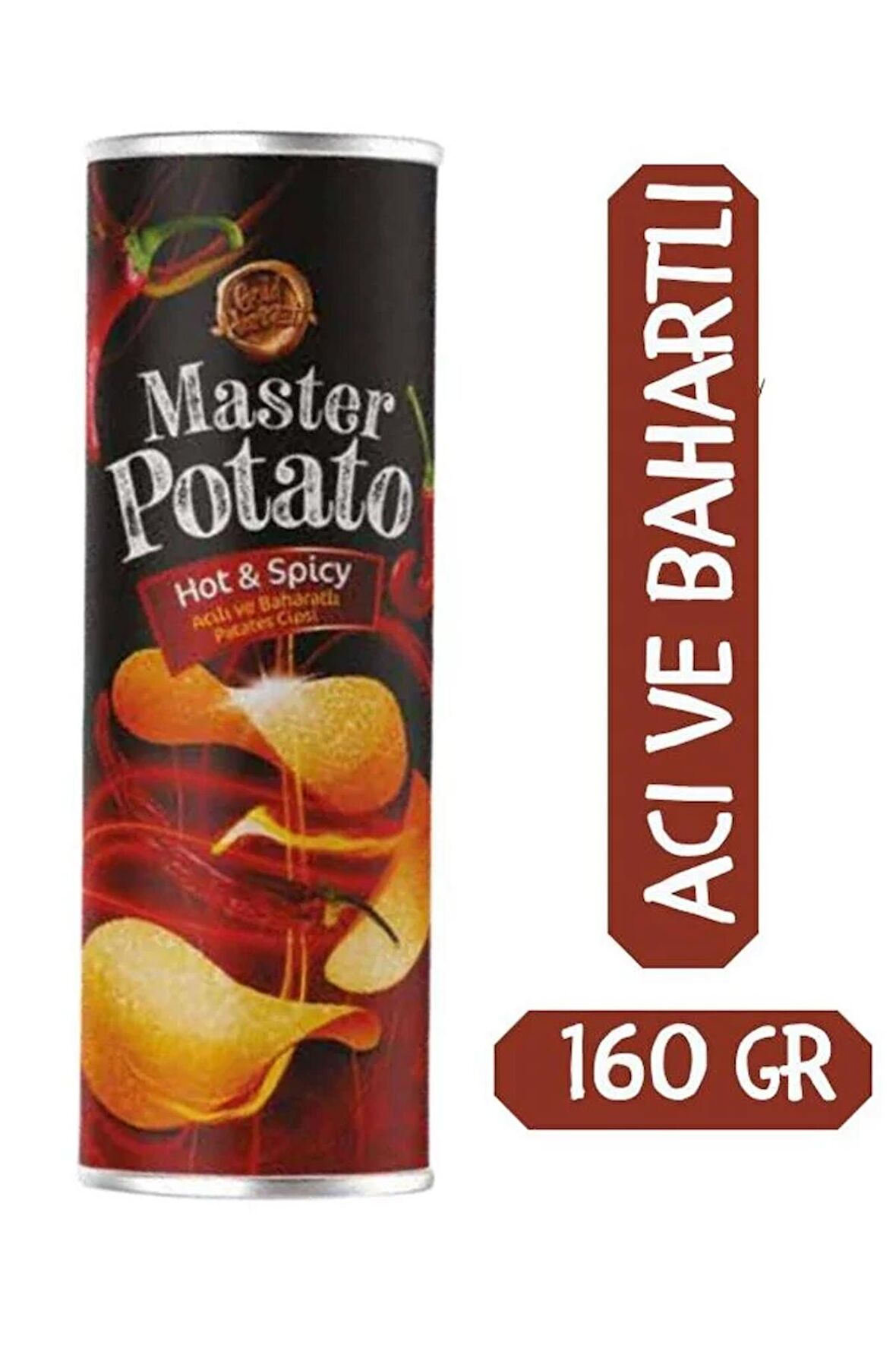 Master Patato Acı Ve Baharat Çeşnili 160gr Hot spicy