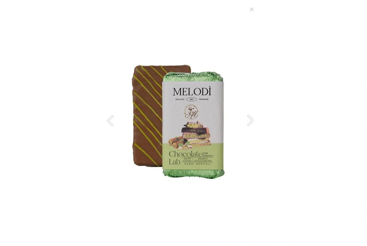 Melodi Çikolata Dubai Çikolatası 90gr(5 Adet)