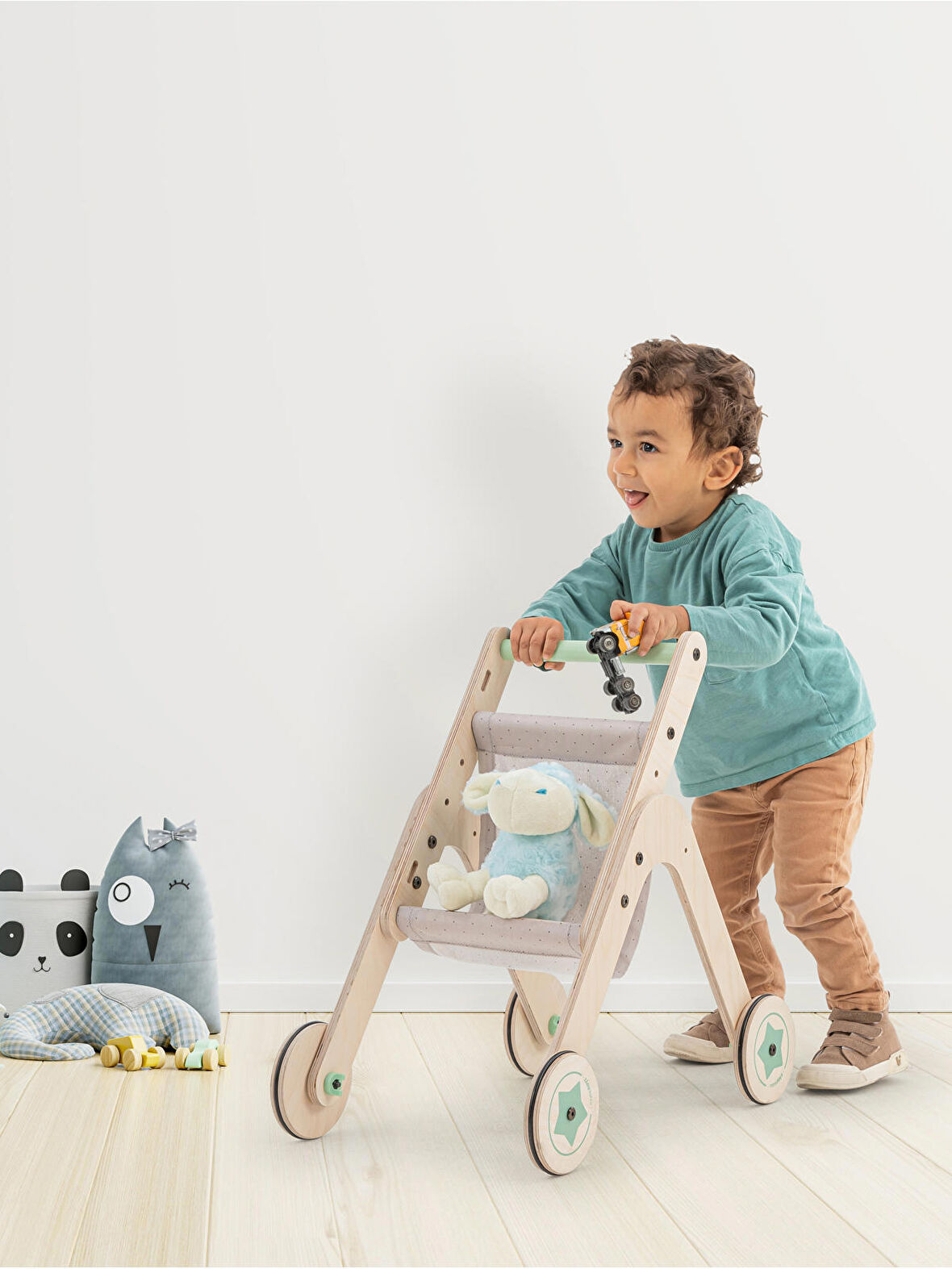 Trio Stroller | Yürüteç - Oyuncak Bebek Arabası