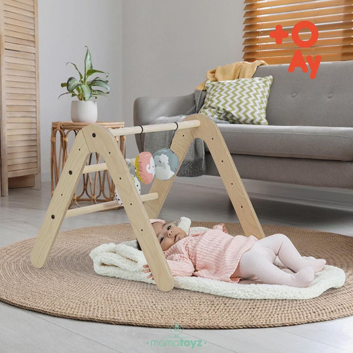 Gimy Baby GYM ve Bookshlef - Aktivite Alanı ve Kitaplık