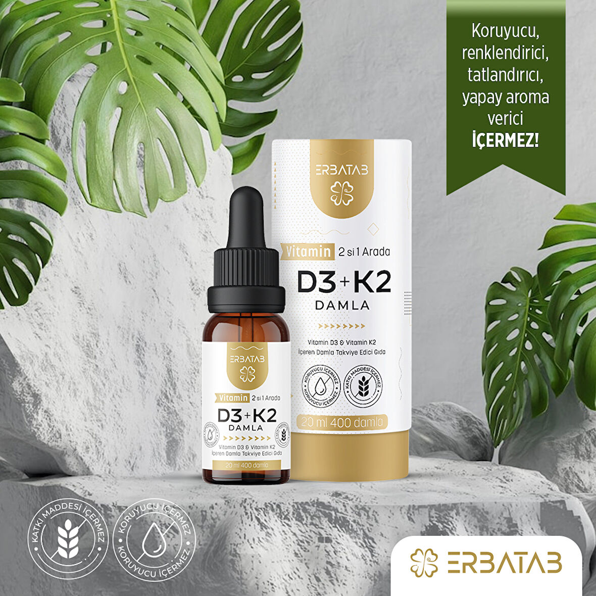 Erbatab D3-K2 20 ML