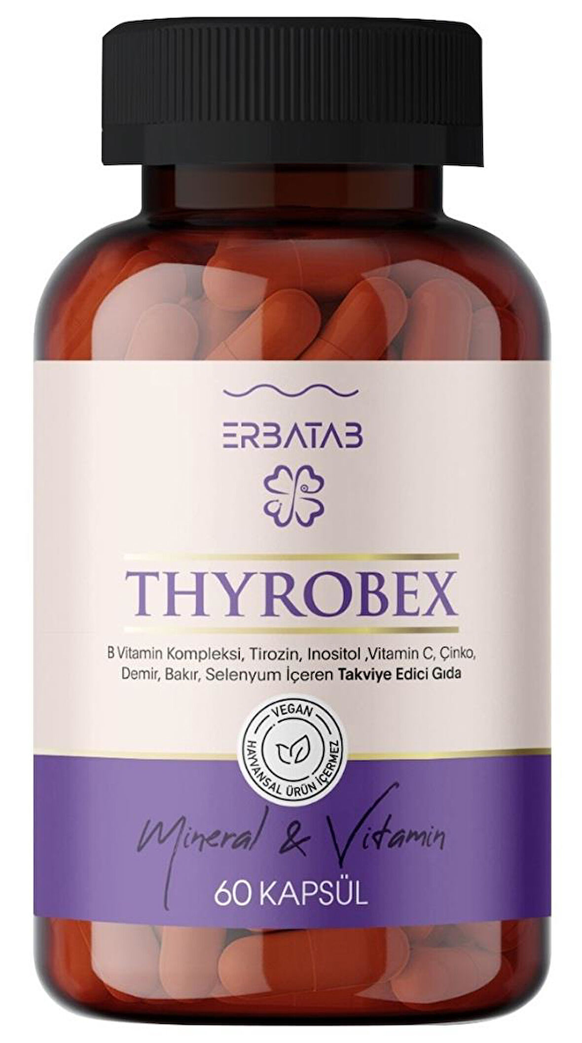 Erbatab Thyrobex Multivitamin 60 Kapsül