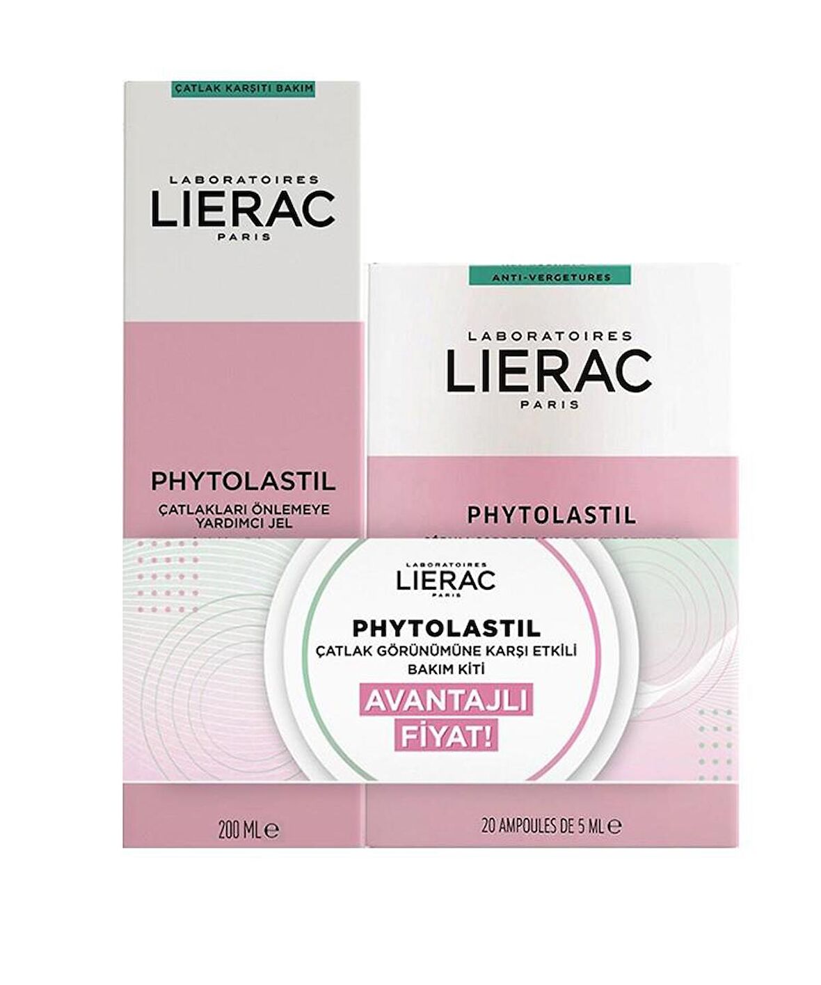 Lierac Phytolastil Bakım Kiti Gel 200 ML + Ampul 5 ML