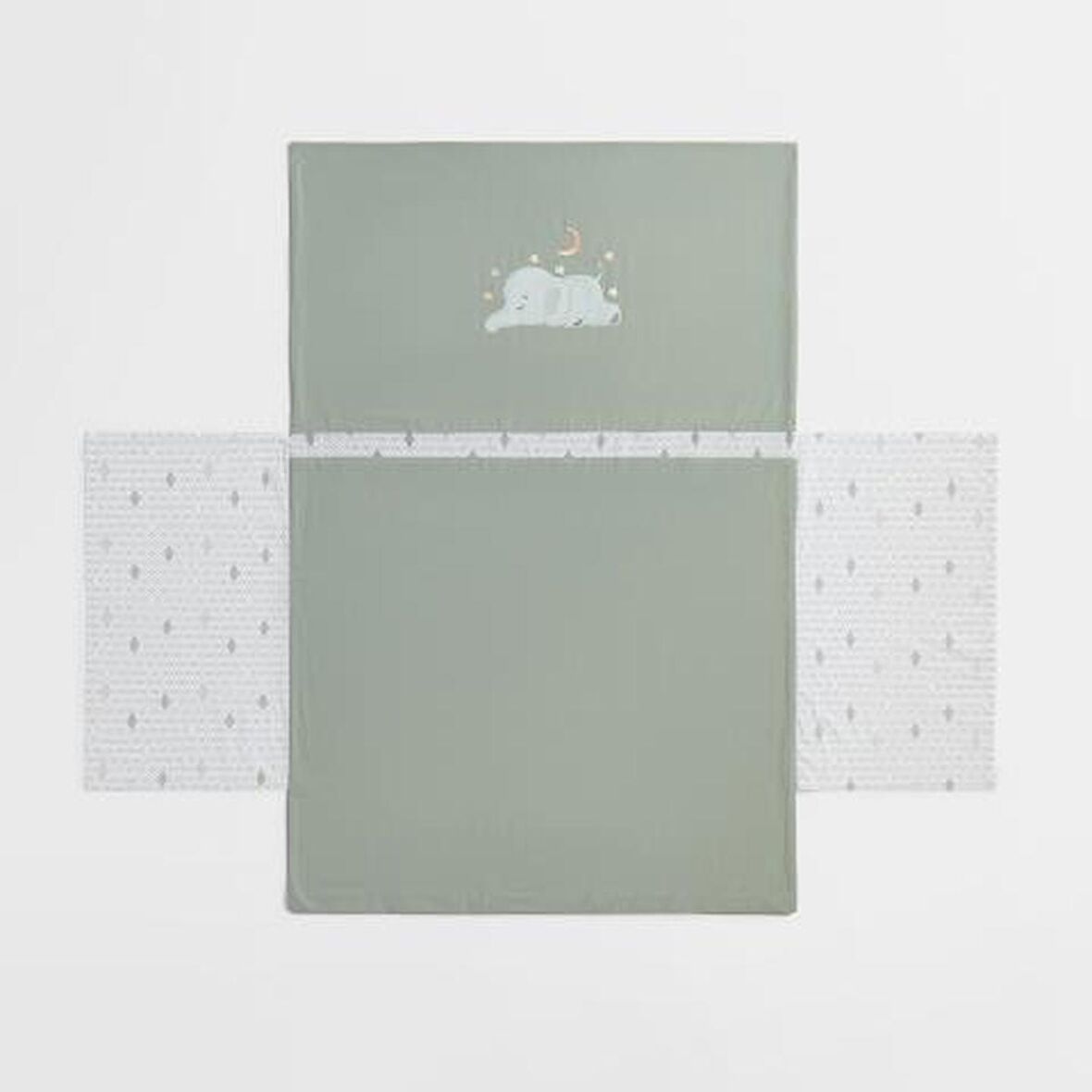 Gezenbebe Hero Karakterli Bebek Yorgan Kılıfı 100X135 Elephant