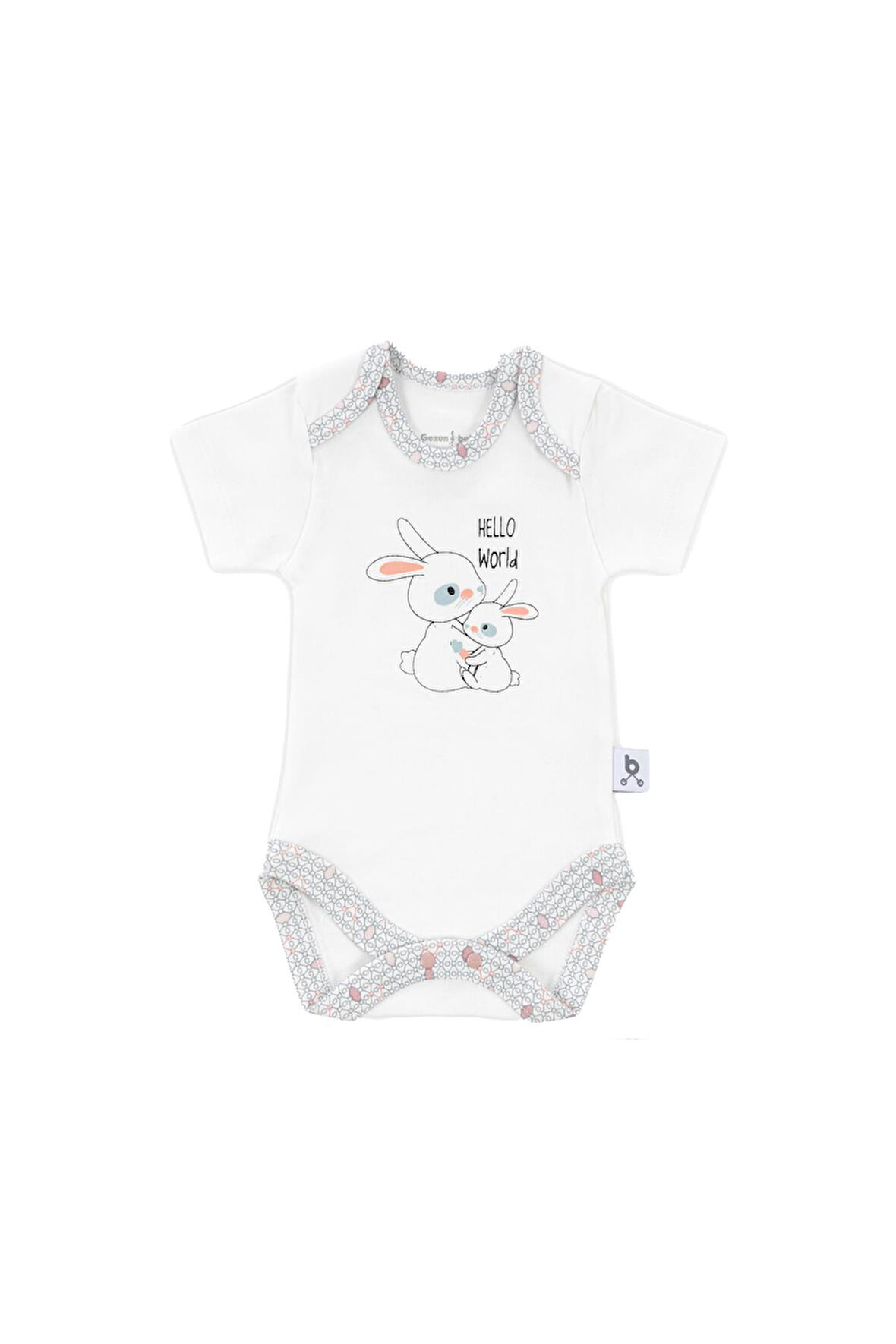 Gezenbebe Hero Bebekler İçin Kısa Kol Body