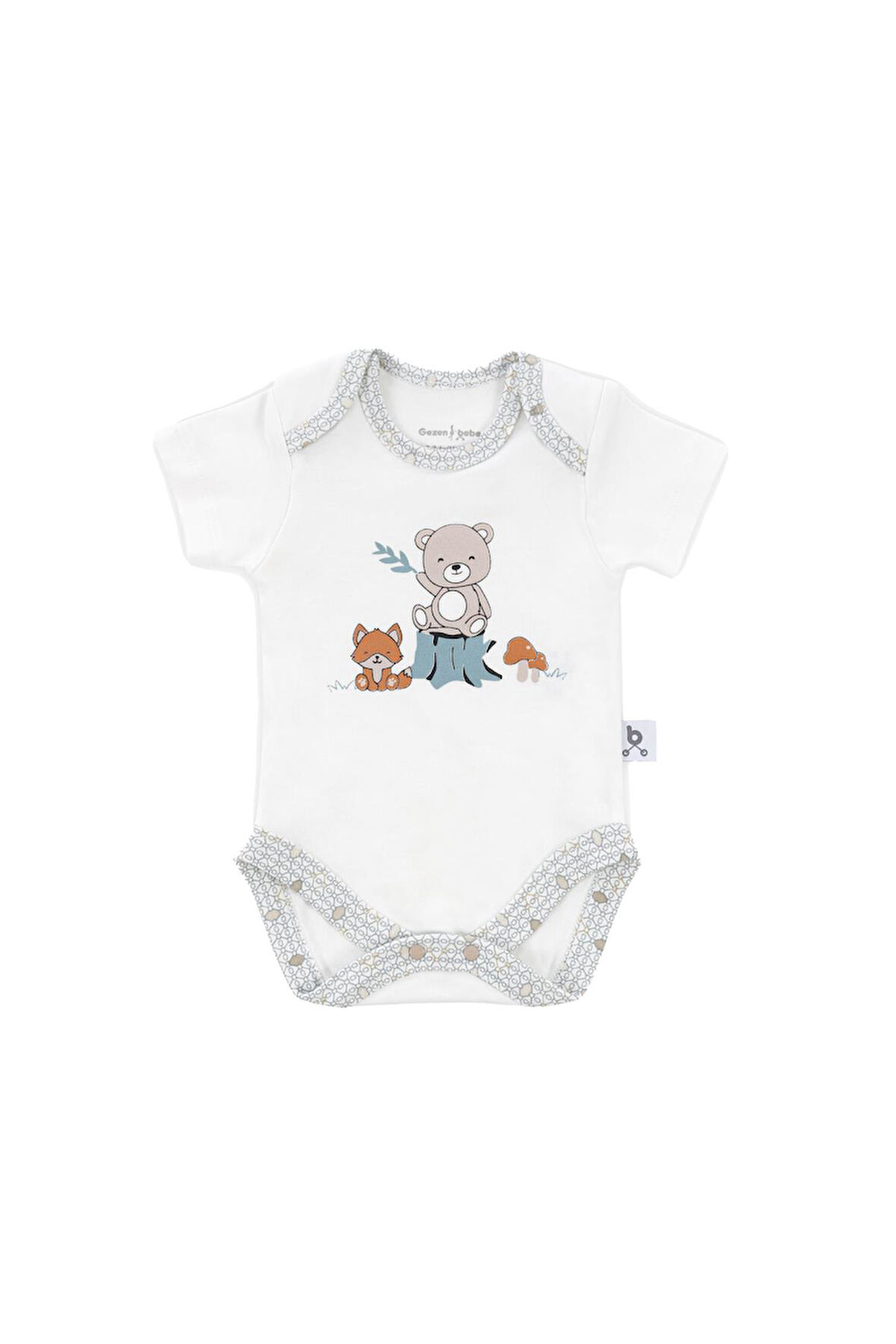 Gezenbebe Hero Bebekler İçin Kısa Kol Body