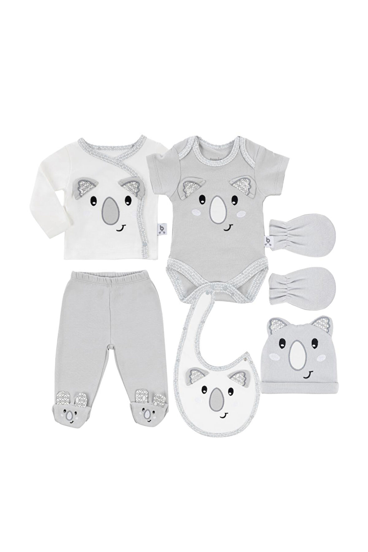 Gezenbebe Hero Bebek Hastane Çıkış Seti 6 Parça