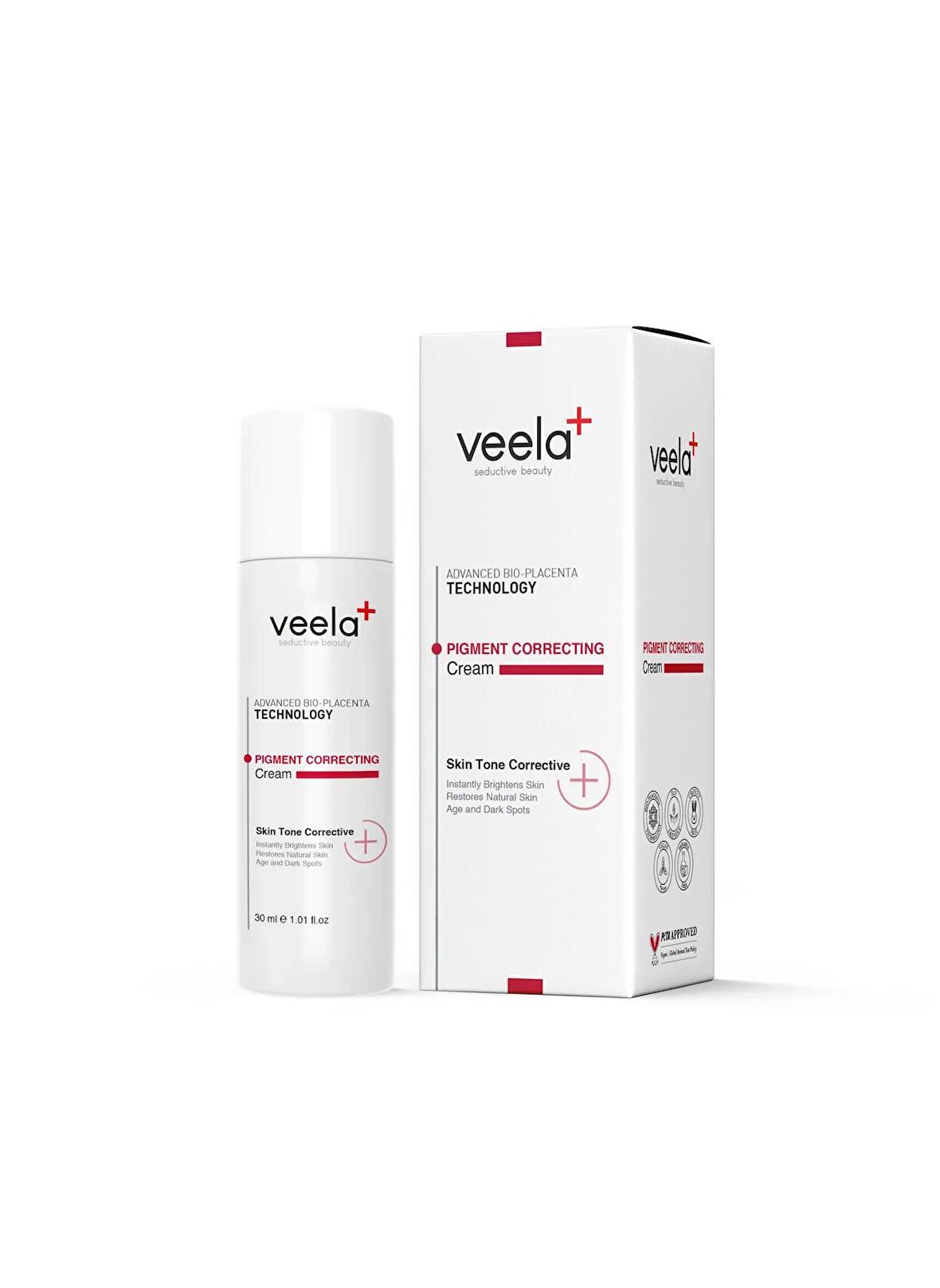 Veela Lekeli Ciltler Için Cilt Tonu Düzenleyici Aydınlatıcı Krem 30  ml