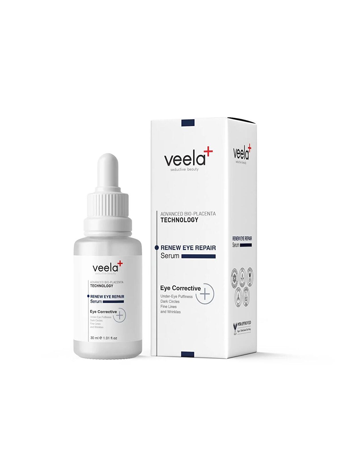 Veela Gözaltı Torbaları ve Kırışıklık Karşıtı Göz Çevresi Serumu 30  ml