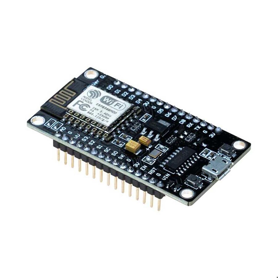 Robotistan NodeMCU V3 LoLin ESP8266 Geliştirme Kartı - USB Chip CH340