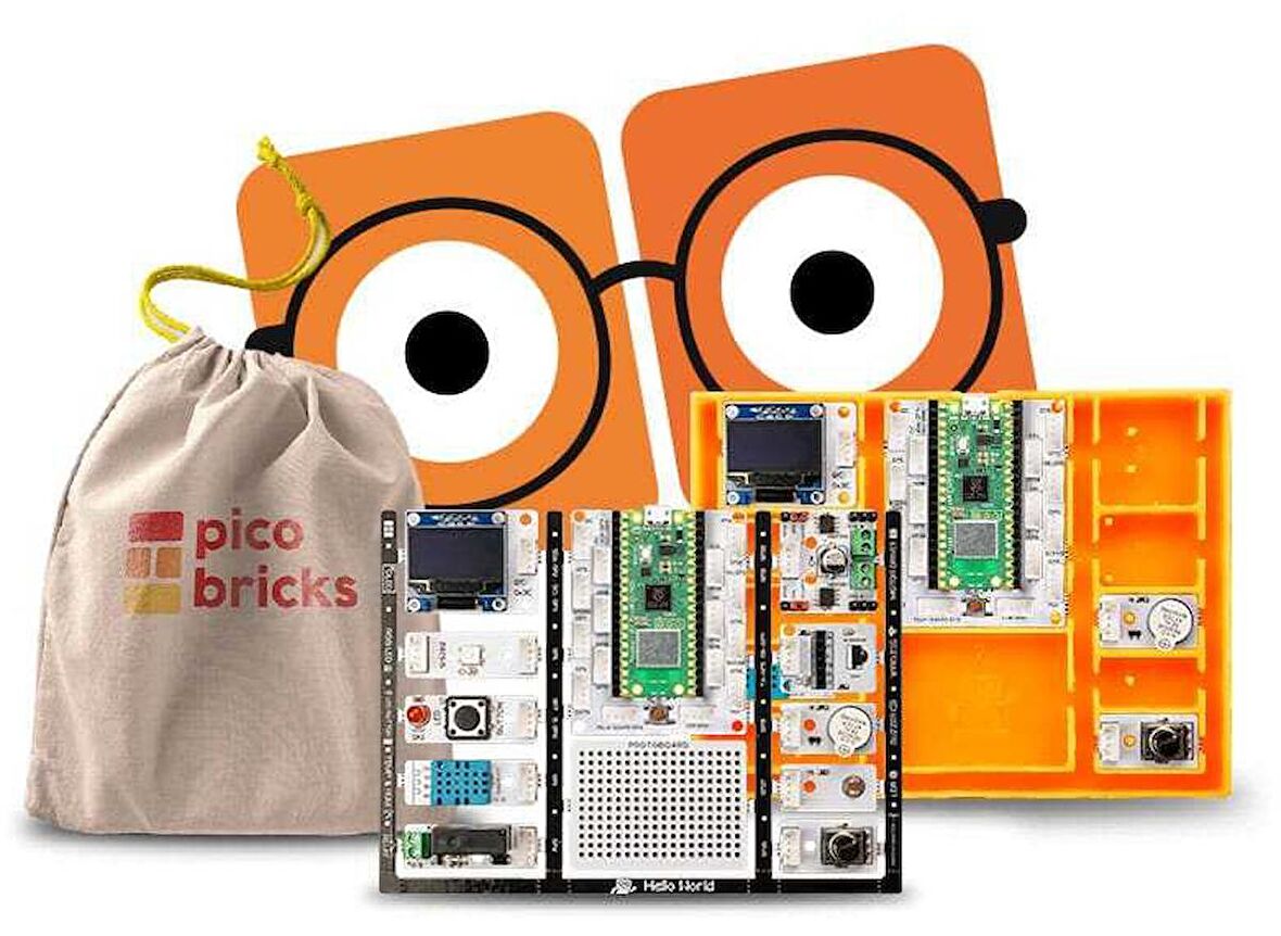 PicoBricks Base Elektronik Geliştirme Kartı