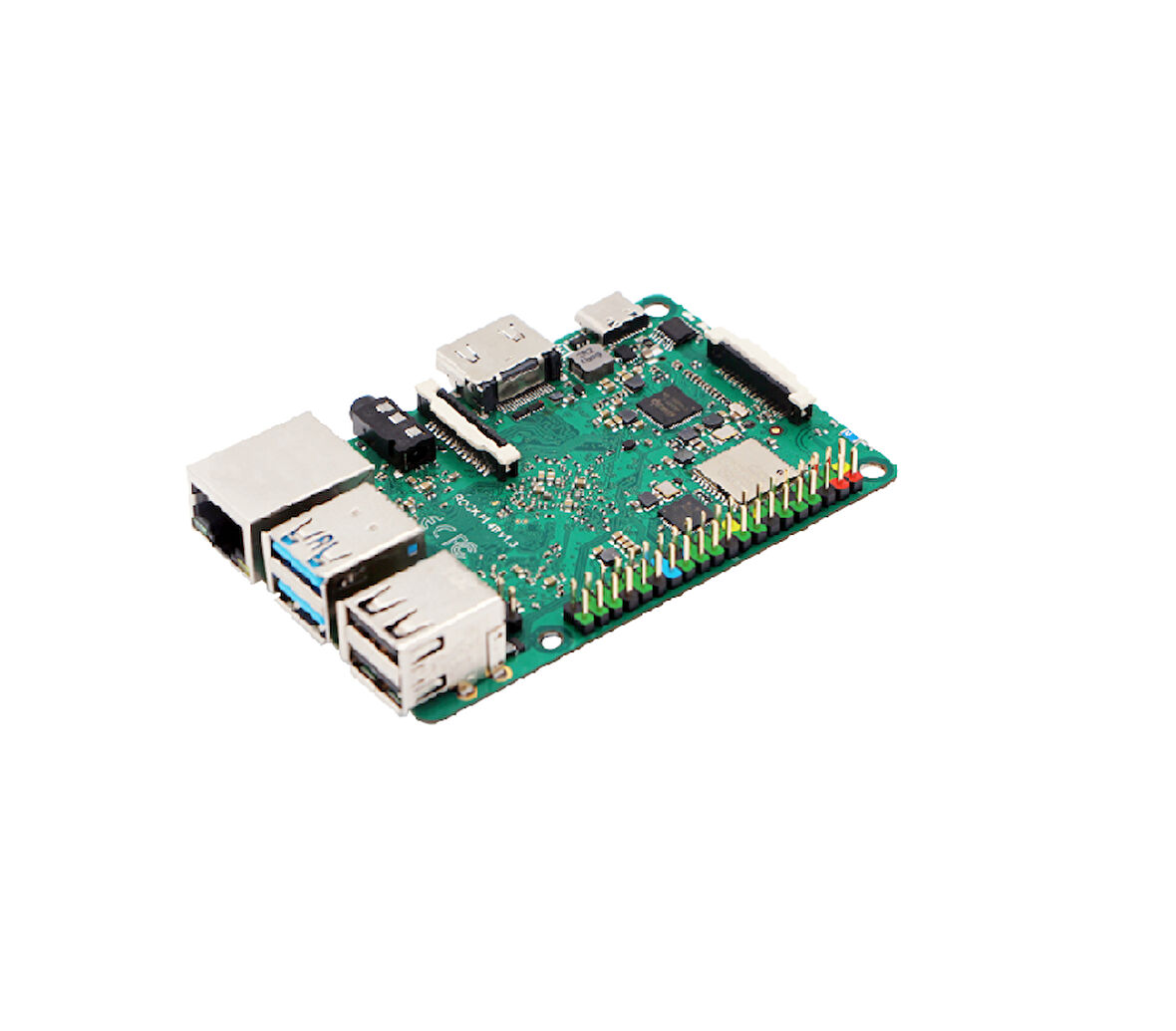 Rock Pi 4A+ Geliştirme Kartı - 2GB DDR4 16GB EMMC