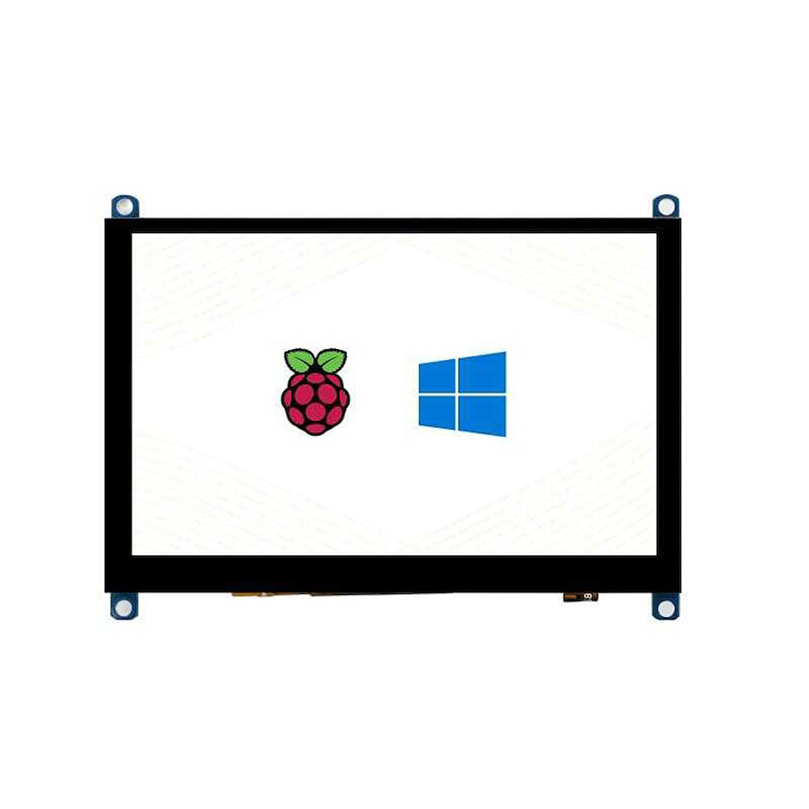 5inç Kapasitif Dokunmatik LCD (Y) Ekran Modülü - 800×480 Piksel HDMI - İnceltilmiş Versiyon - Sertleştirilmiş Cam Panel - Düşük Güç