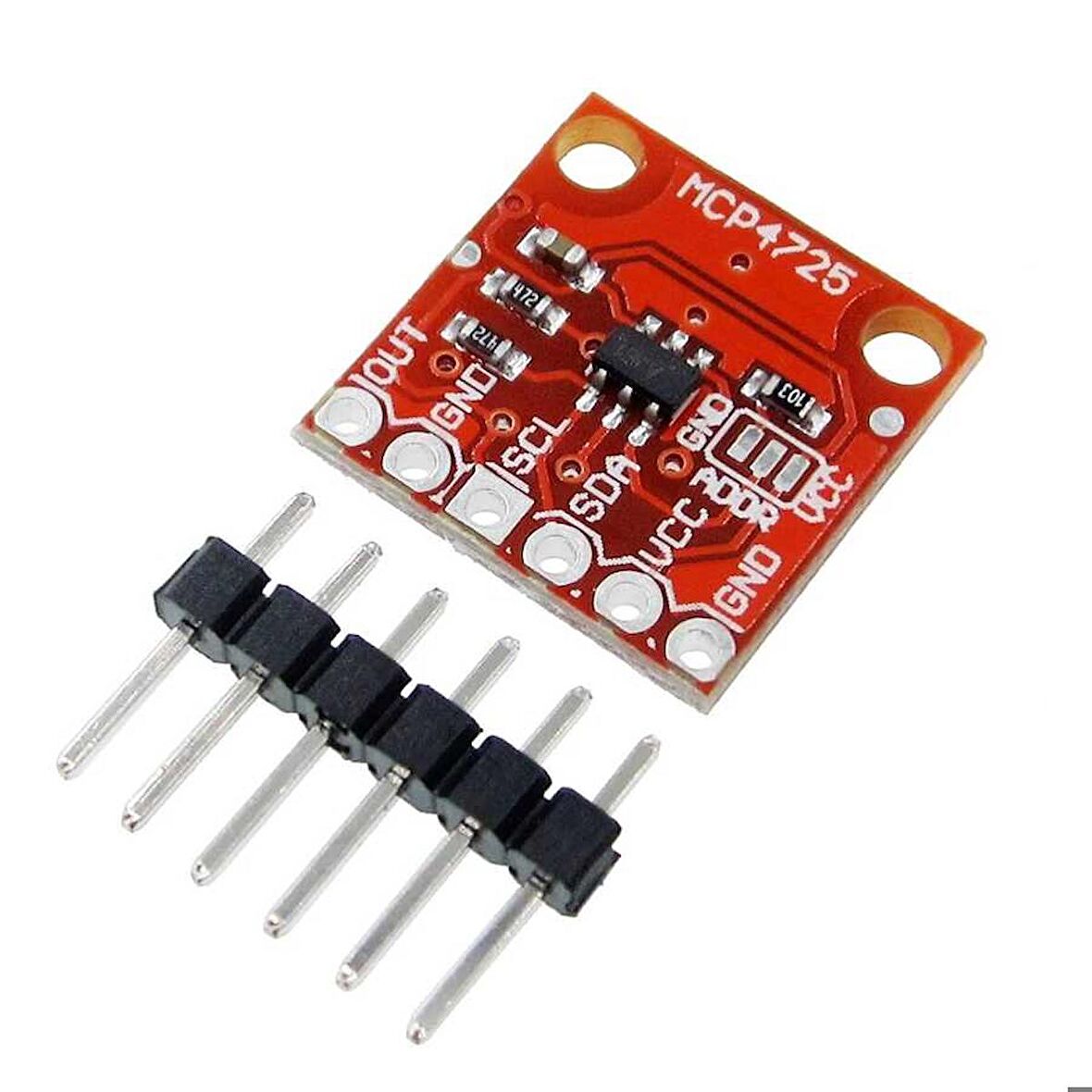 CJMCU-MCP4725 I2C DAC Breakout Geliştirme Kartı Modülü