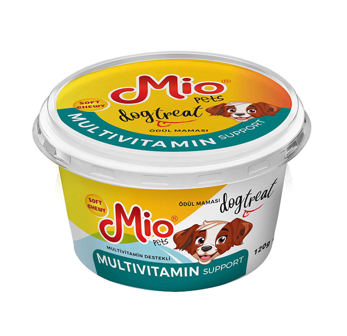 Mio Yumuşak Ödül Köpek Multivitamin 120Gr 