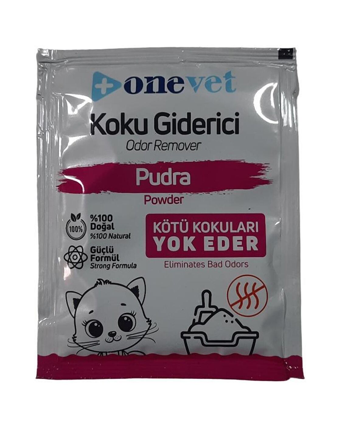 Onevet Kedi Kum Kokusu Giderici Pudra Kokulu 25 gr