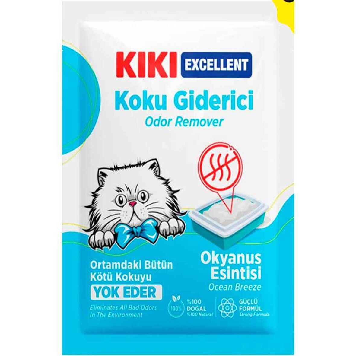 KIKI Kedi Kumu Koku Giderici Toz Okyanus 25 GR