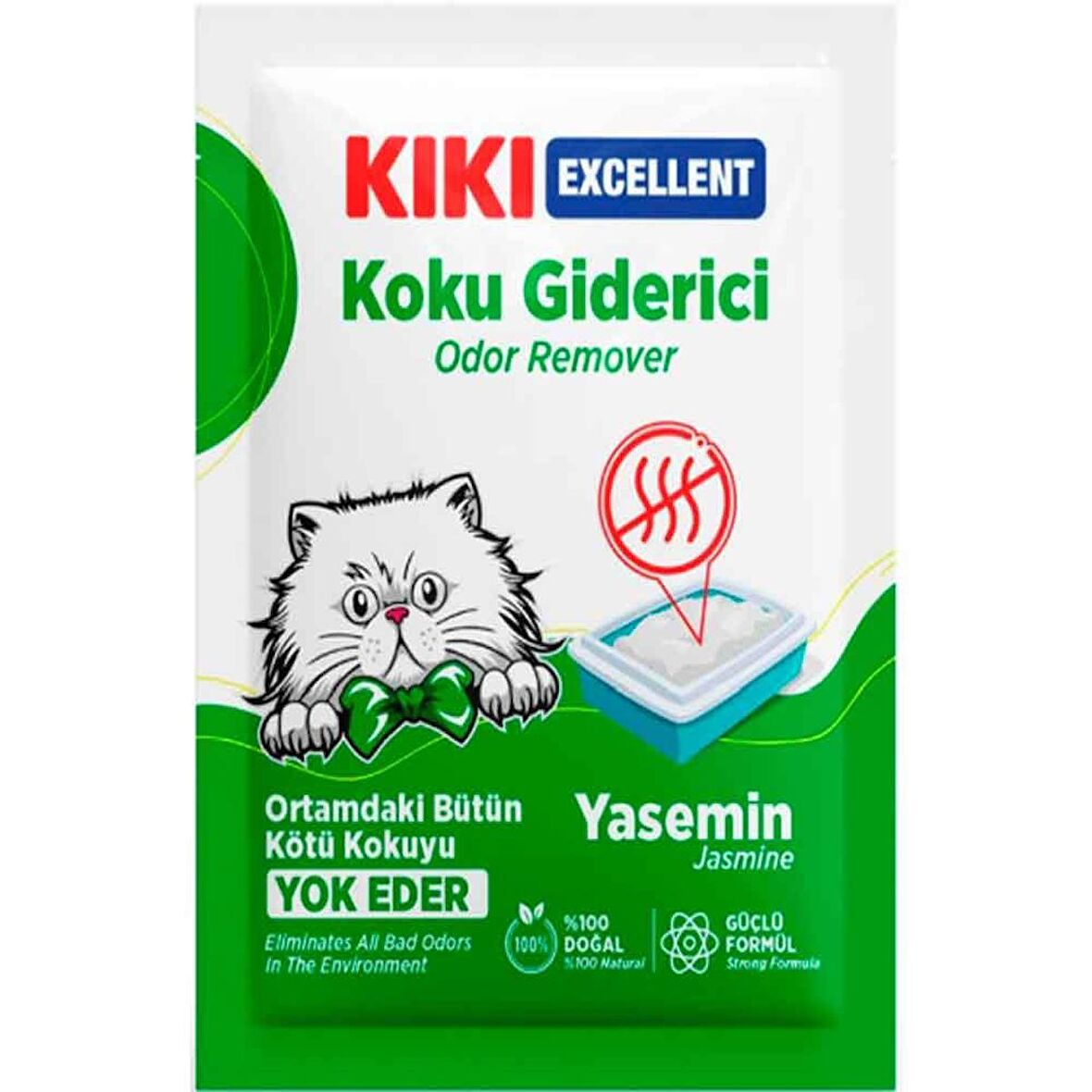 KIKI Kedi Kumu Koku Giderici Toz Yasemin 25 GR