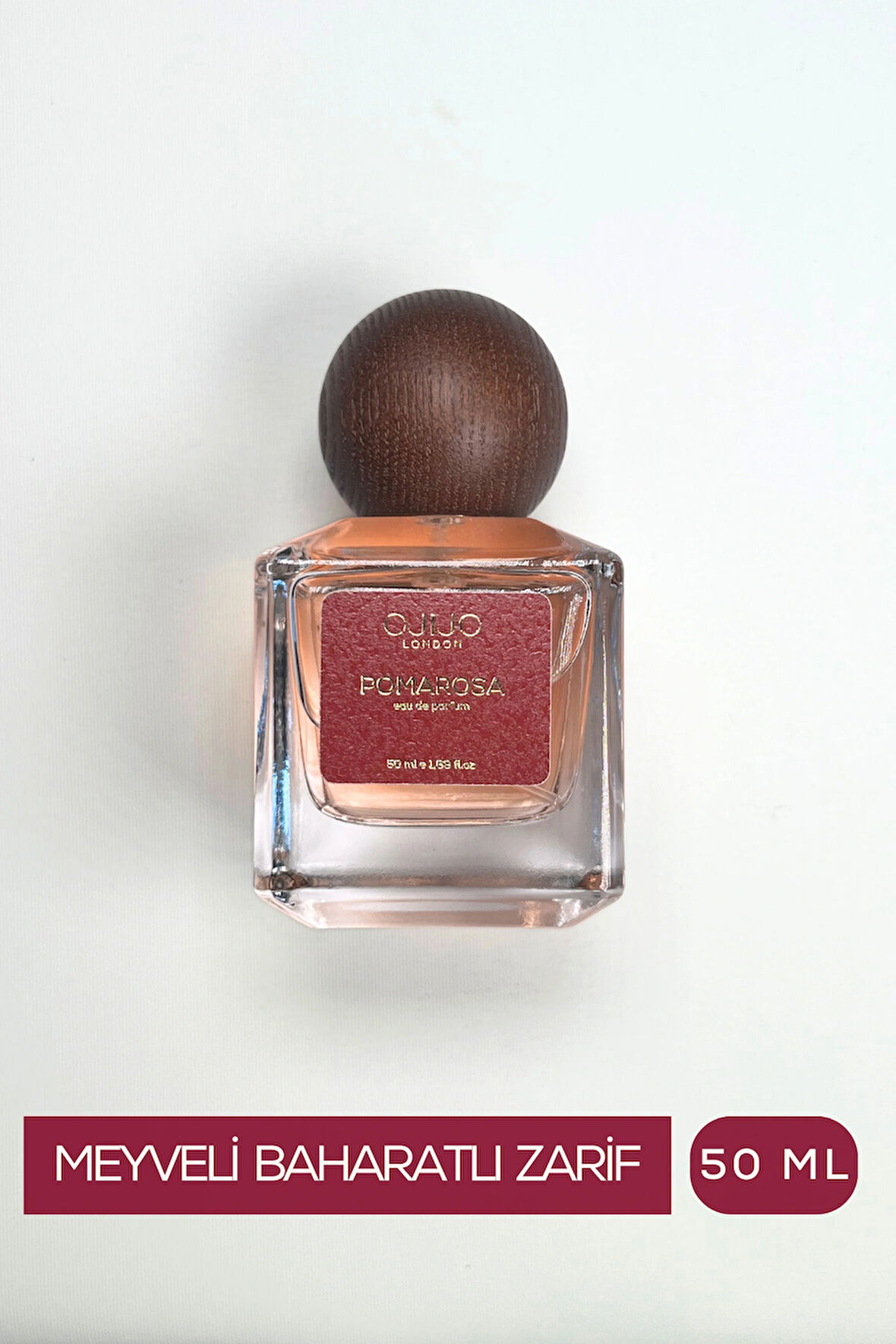 Pomarosa Edp Kadın Parfüm 50ml | Meyveli Ve Baharatlı | Nar, Erik, Pembe Biber, Zambak, Sedir, Misk