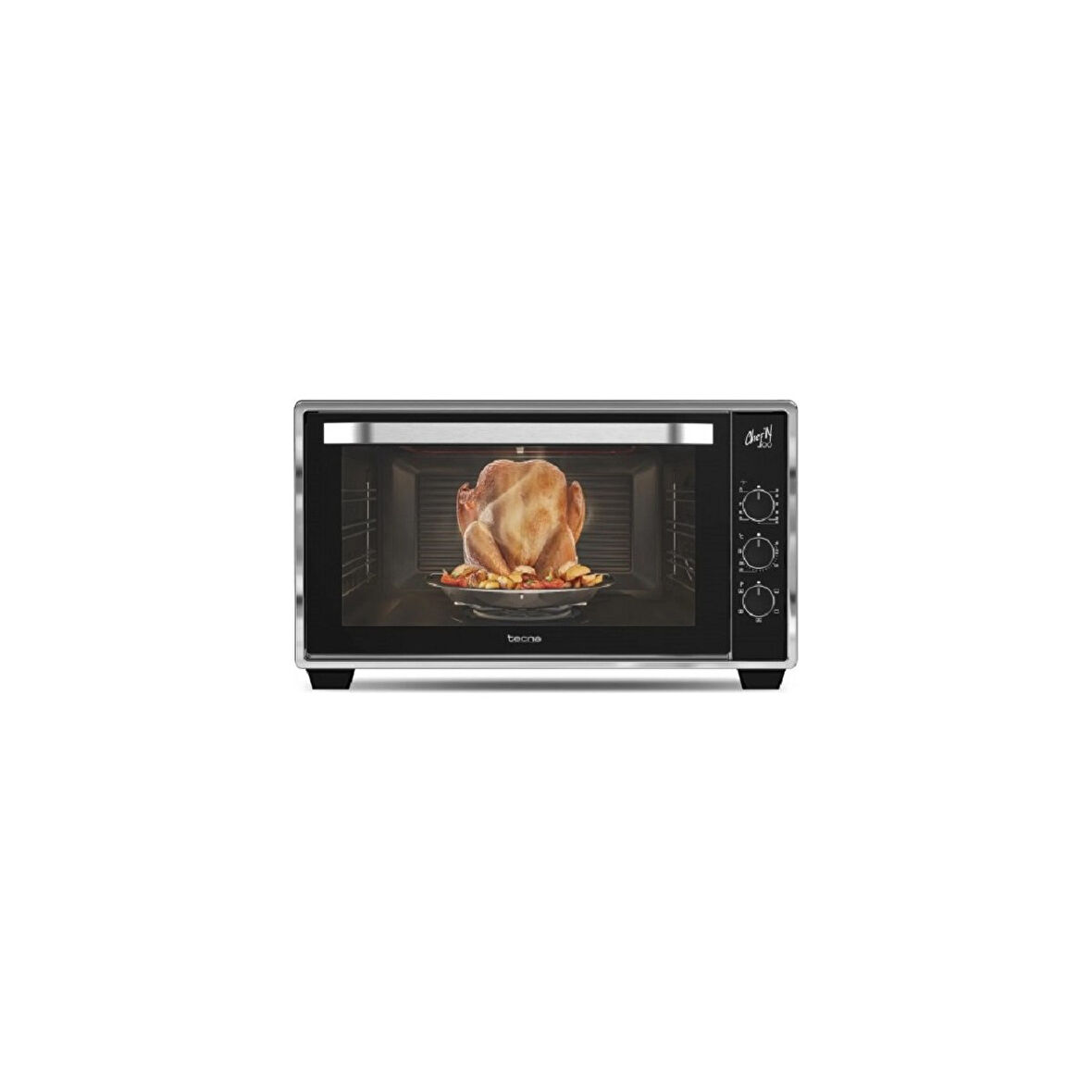 TECNA 6084 USTO CHEFN 50 SİYAH MİDİ XL FIRIN AİRF DİK PİLİÇ