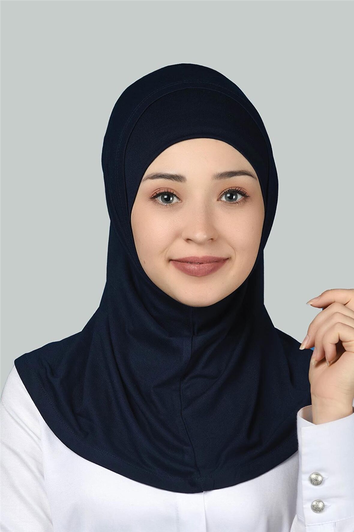 İkili Set Pratik Eşarp Hazır Türban ve Hijab Tesettür Bonesi