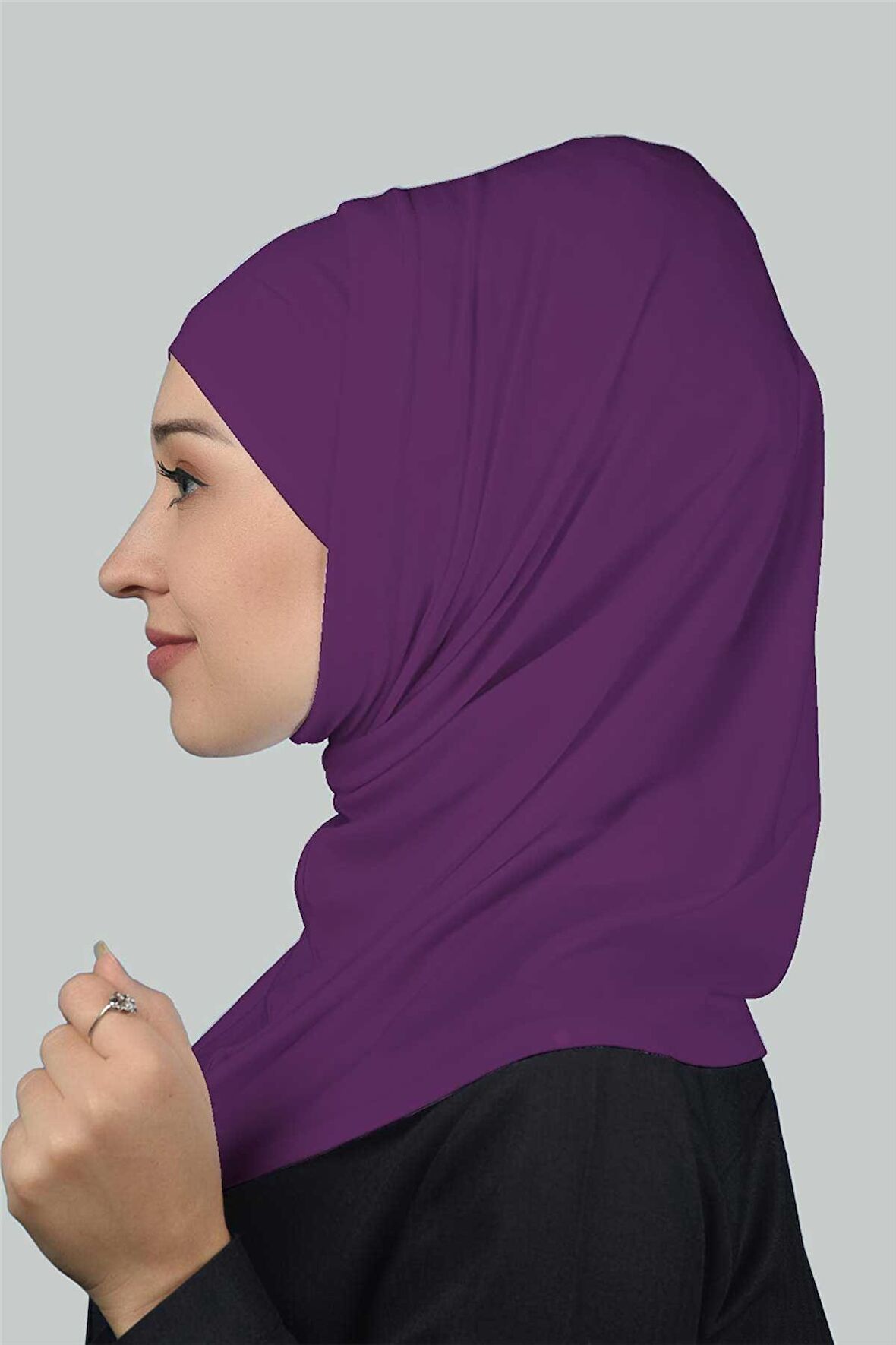İkili Set Pratik Eşarp Hazır Türban ve Hijab Tesettür Bonesi