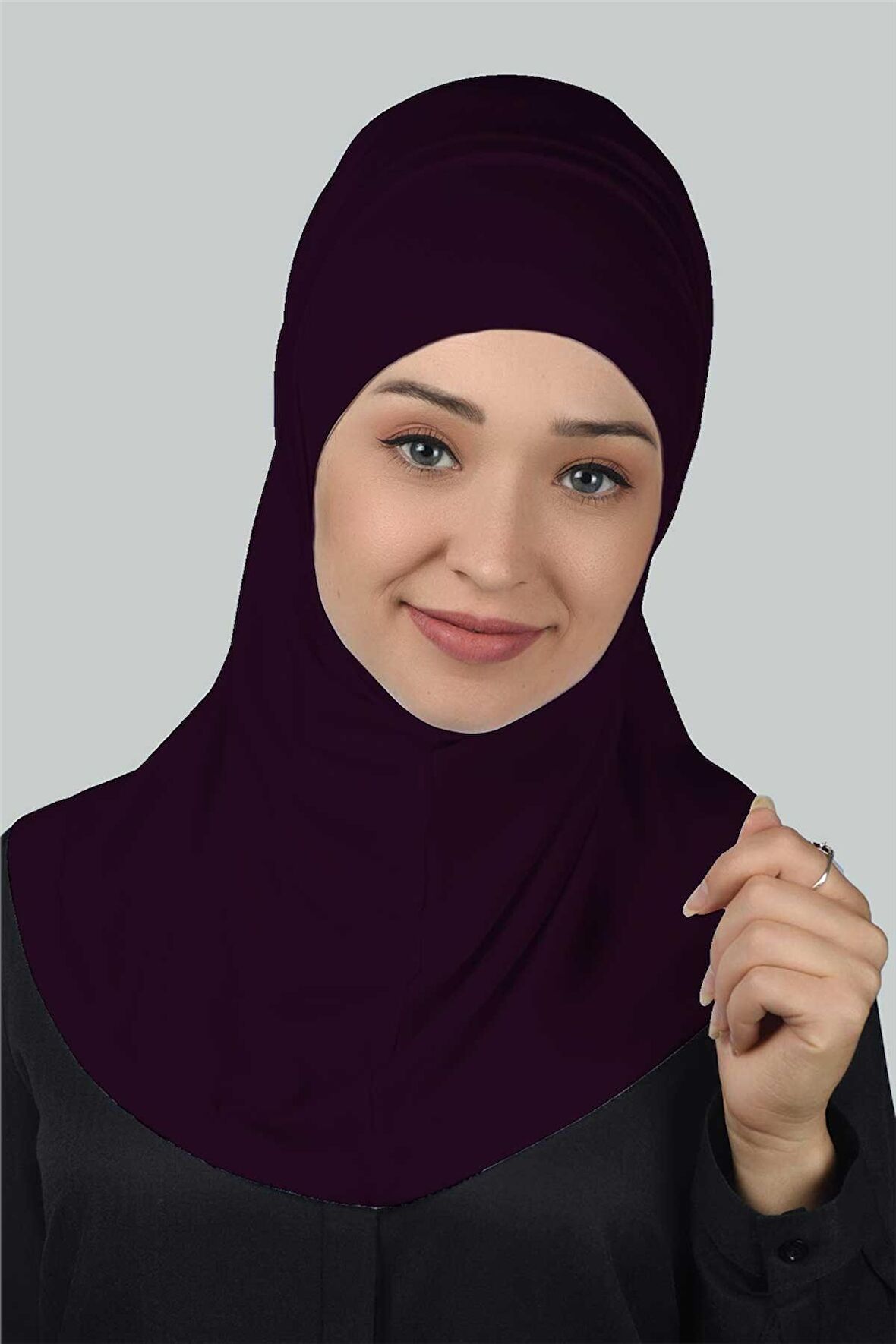 İkili Set Pratik Eşarp Hazır Türban ve Hijab Tesettür Bonesi