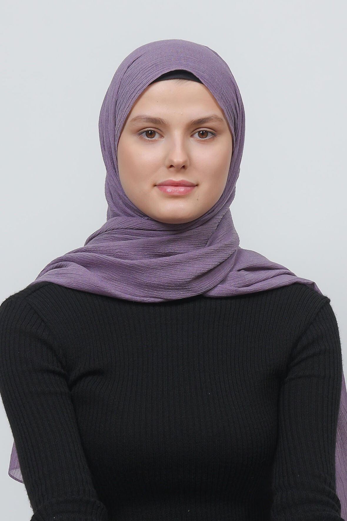 Kadın Pratik Kırışık Krinkıl Mira Tesettür Şal