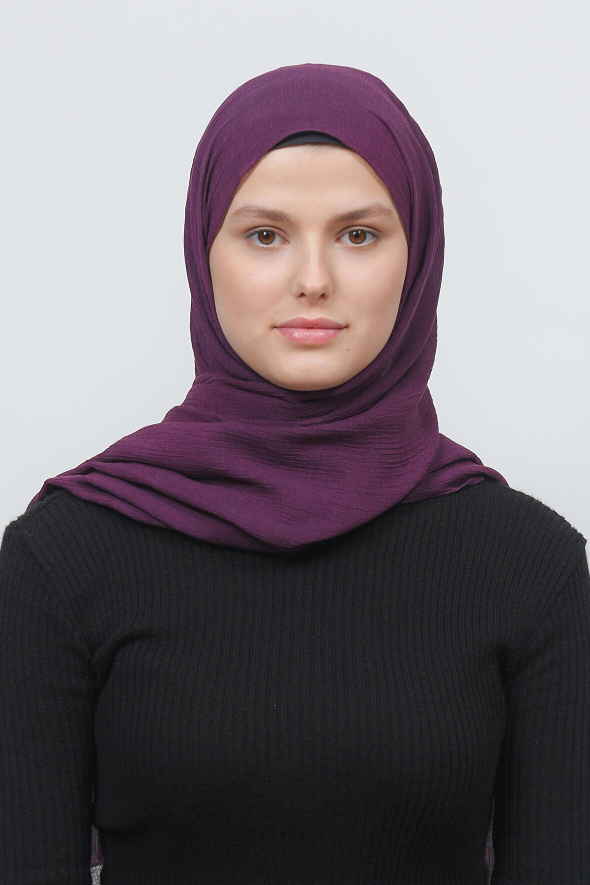 Kadın Pratik Kırışık Krinkıl Mira Tesettür Şal