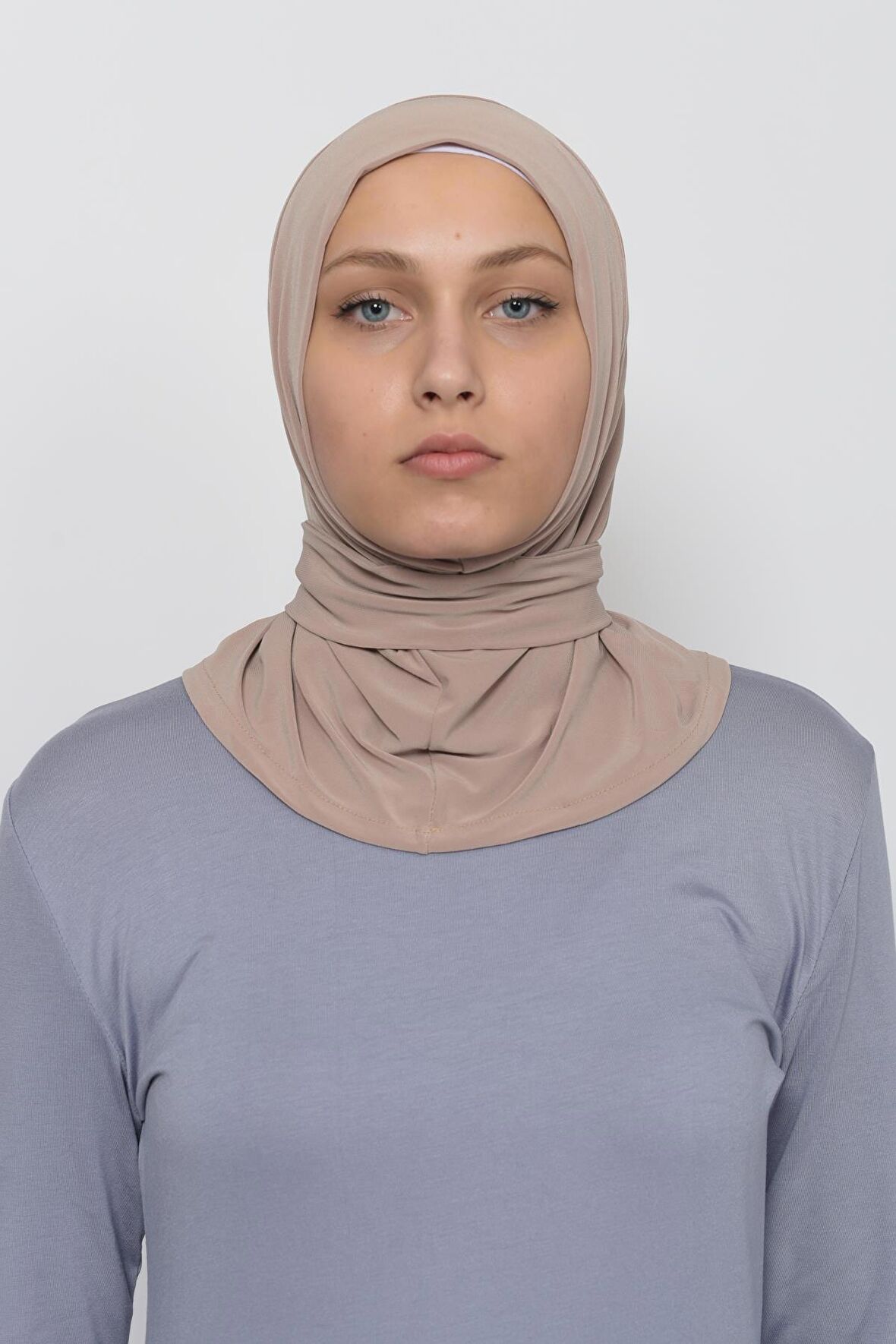 Çıtçıtlı Hazır Eşarp Hijap