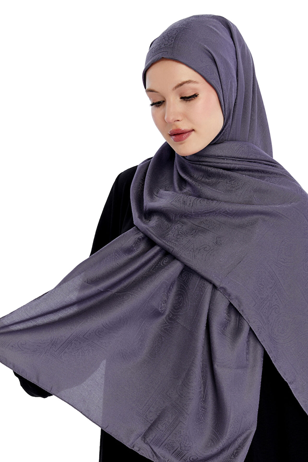 Monogram Etnik Desen Şal