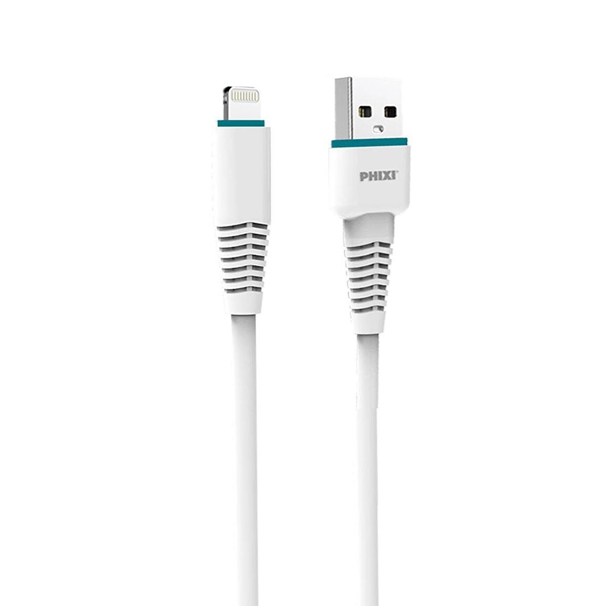 Phixi Force CB464L Esnek ve Güçlendirilmiş Lightning USB Şarj ve Data Kablo