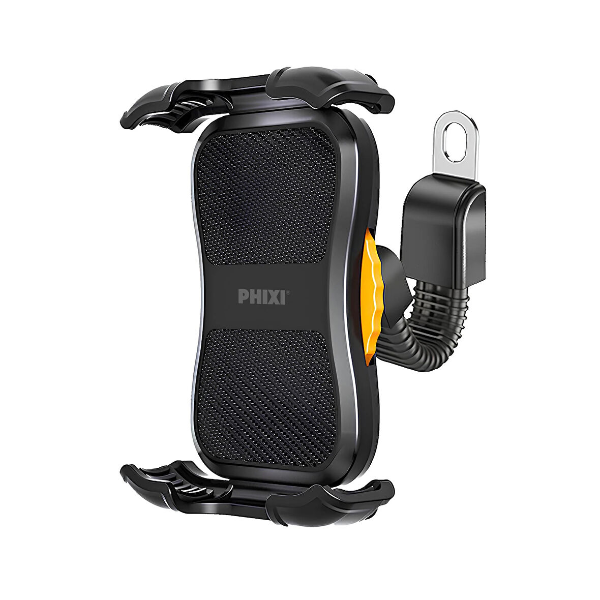 Phixi Force MT10  Dikiz Ayna Baglantili Otomatik Motosiklet ve Bisiklet Telefon Tutucu