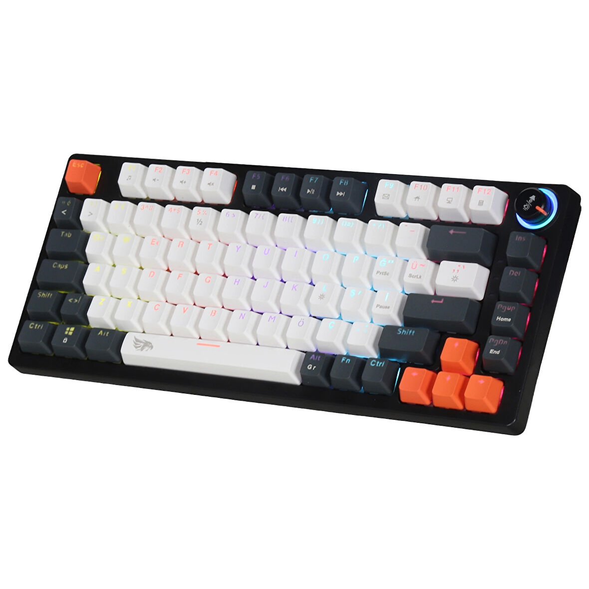 Gameagle Strike Compact MK-81X1ABB Mekanik Işıklı Blue Switch Gamer Oyuncu Klavye