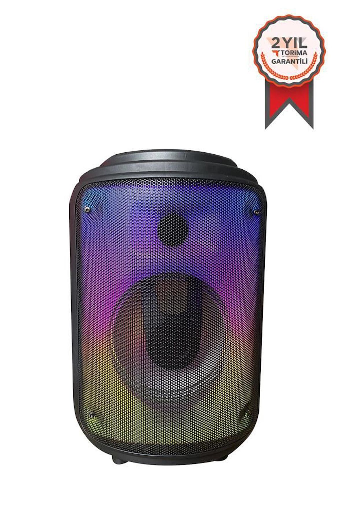 KTS-1746 Uzaktan Kumandalı Ve Mikrofonlu Karaoke Rgb Bluetooth Hoparlörü