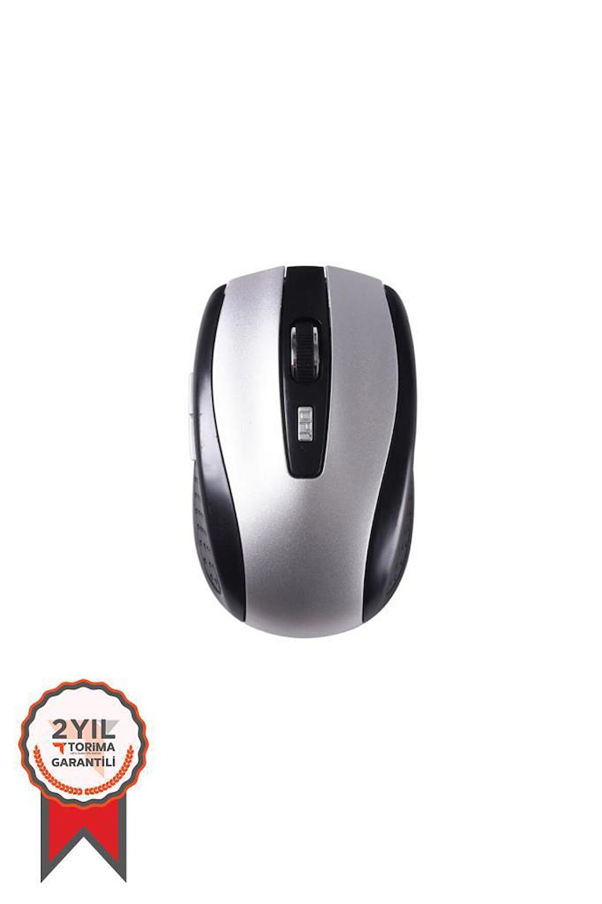 Torima TM-08 Kablosuz Yan Tuşlu Gümüş Optik Mouse