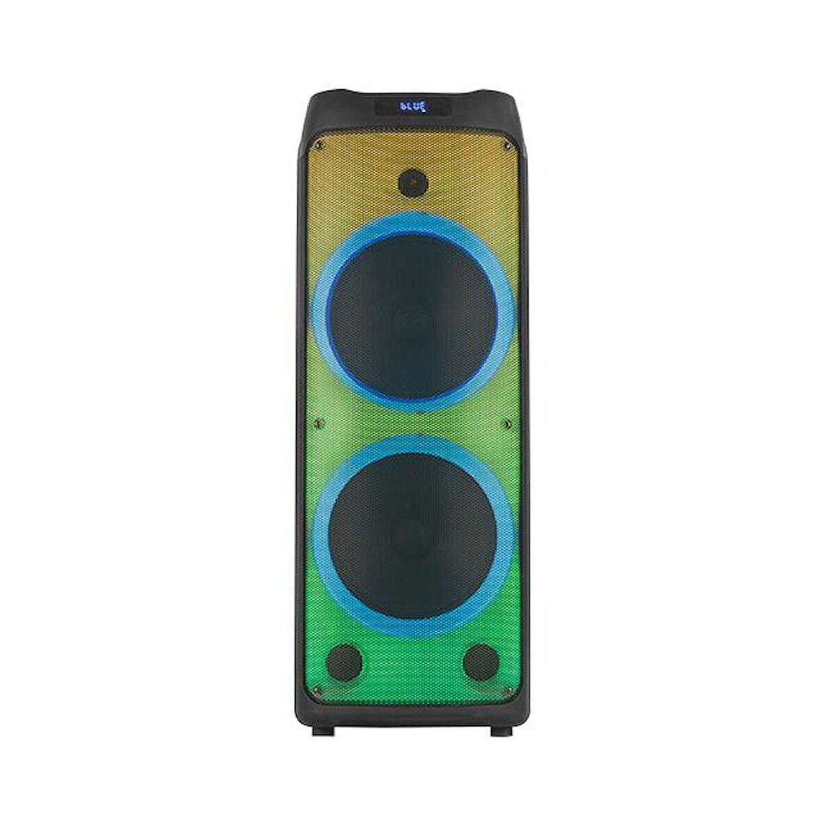 Torima Kolav-L2121 Mikrofonlu Kumandalı Rgb Ledli Taşınabilir Bluetooth Hoparlör Usb-Tf-Fm Radyo Siyah