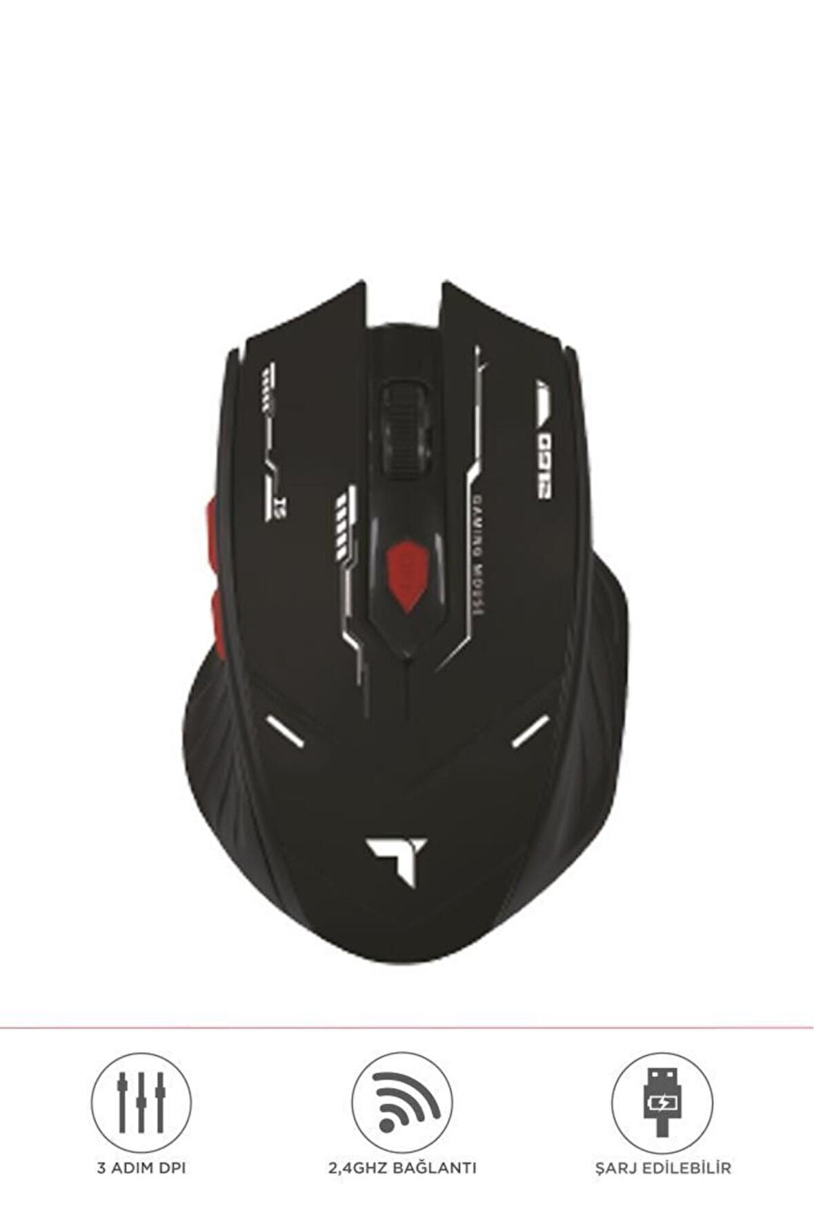 TM-20 Çift Modlu Kablosuz Oyuncu Mouse Fare