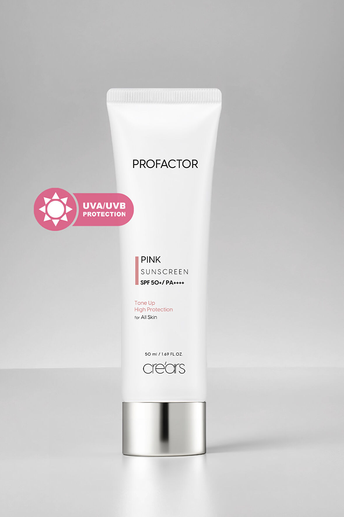 5 Farklı Bitki Kompleksli Pembe Bazlı Ton Eşitleyici Güneş Kremi Cre'ars Profactor Pink Sunscreen