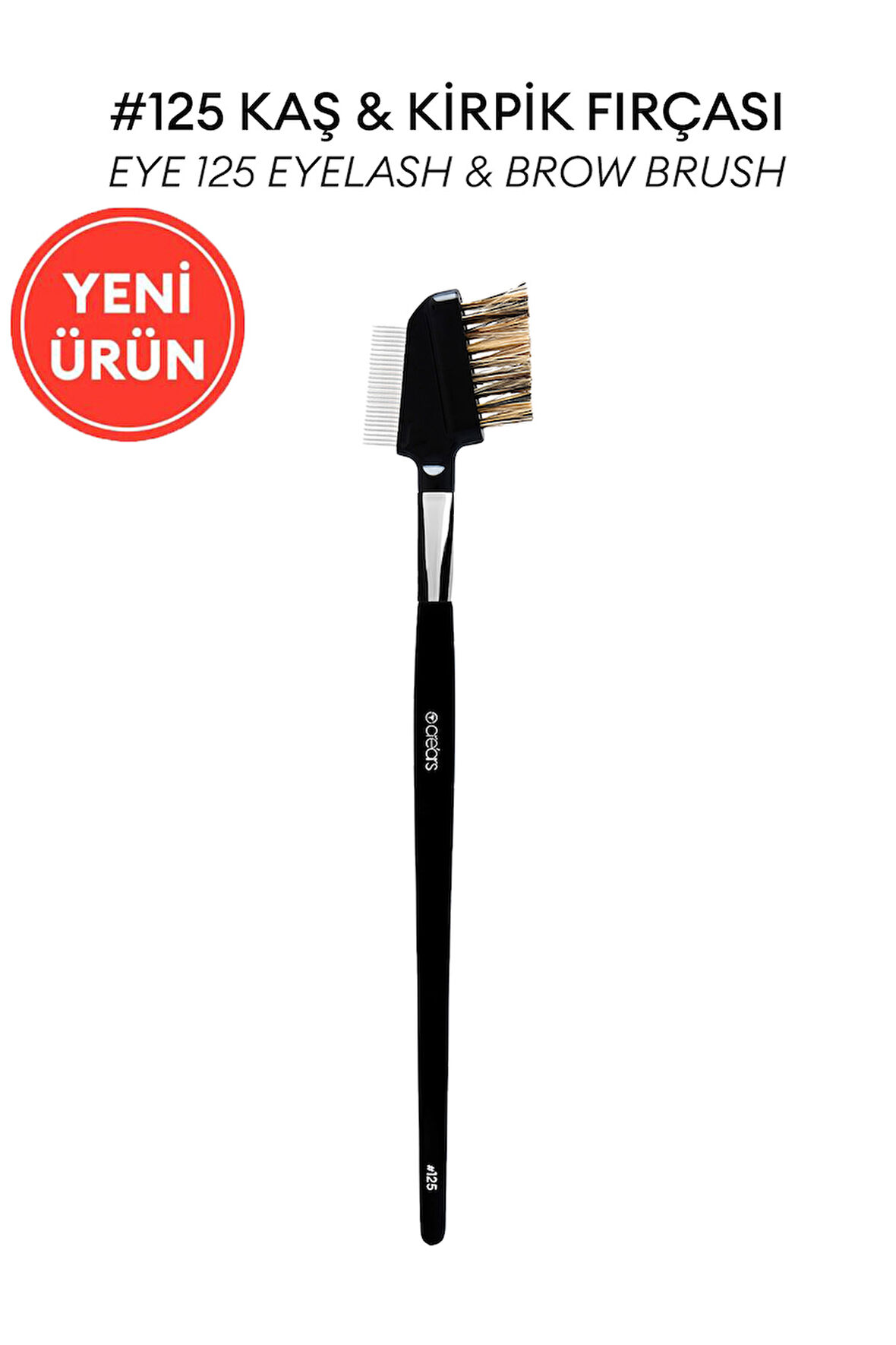 Kaş & Kirpik Fırçası Cre'Ars Eyelash & Brow Brush #125