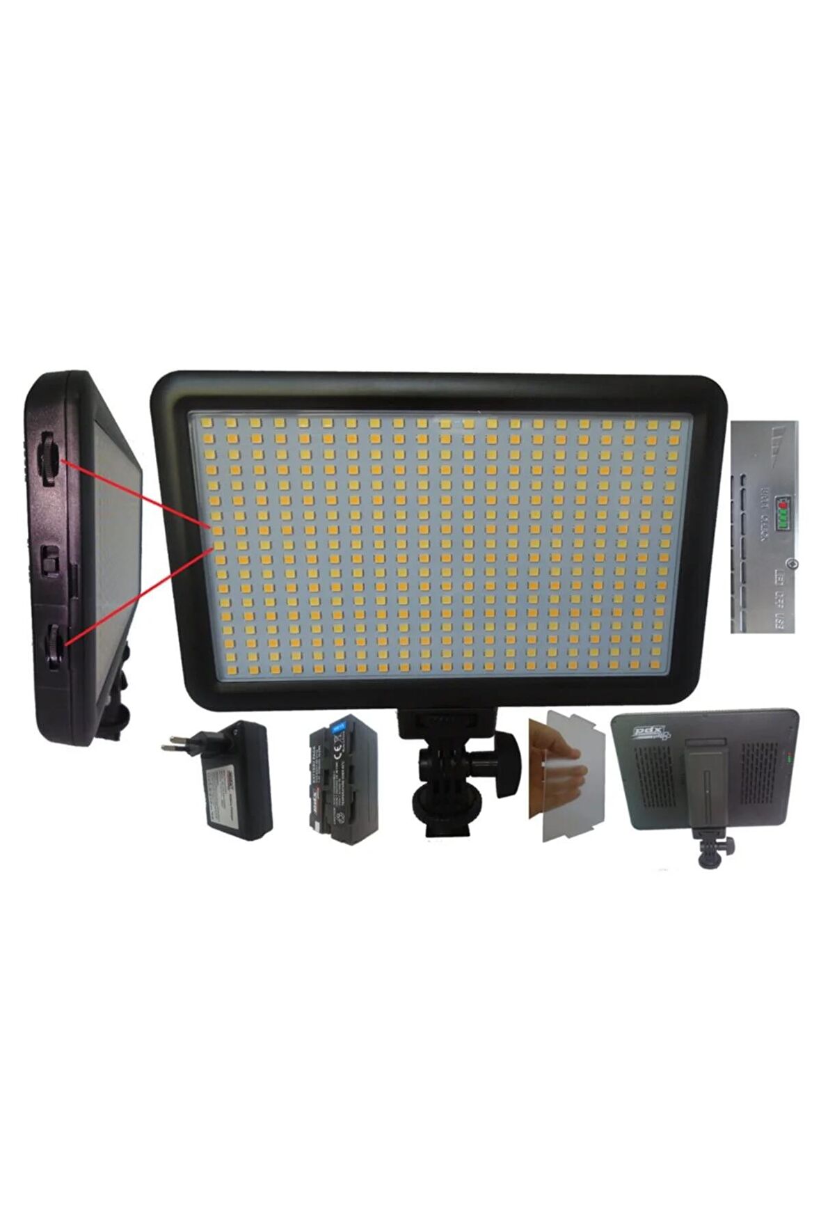 Sony Mc2000 Için Led-378a Kamera Işığı