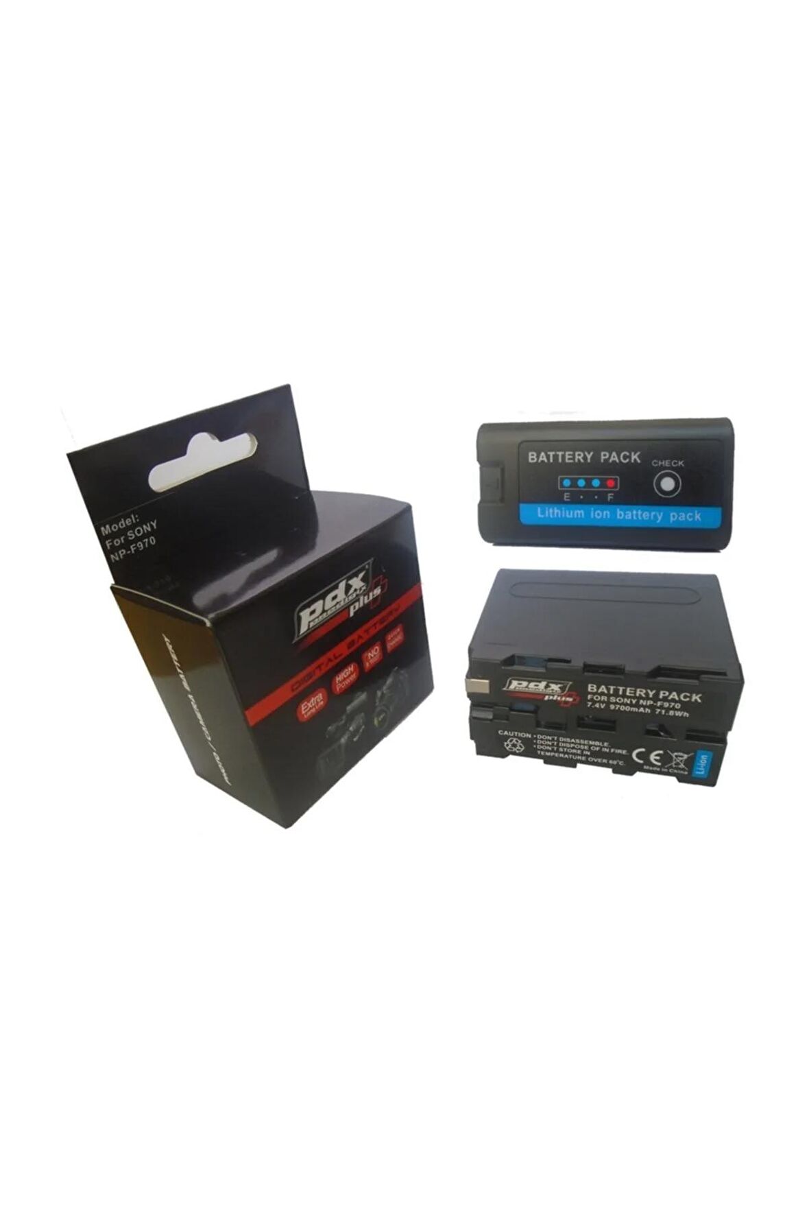 9700 Mah Np-f970 Sony Mc2500 Kamera Bataryası