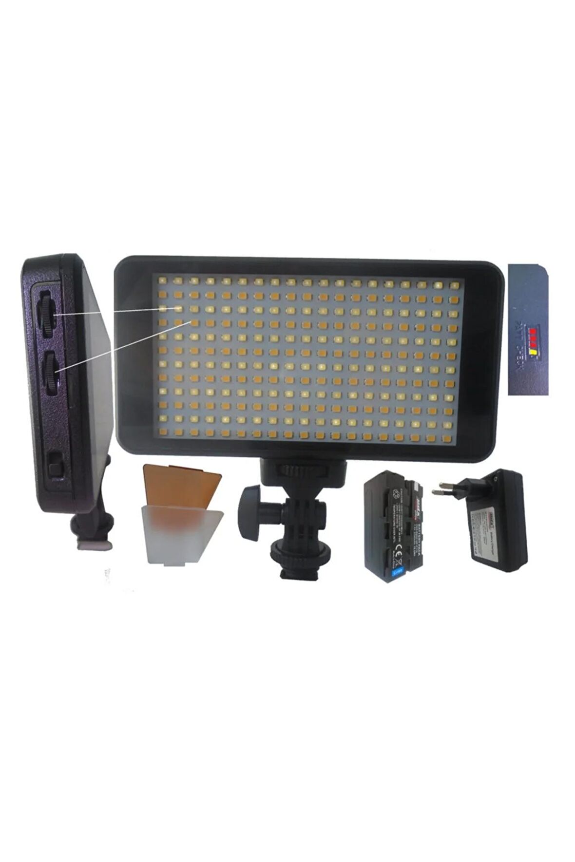 228 Ledli Profesyonel Kamera Led Işığı, 228ledli Kamera Lambası