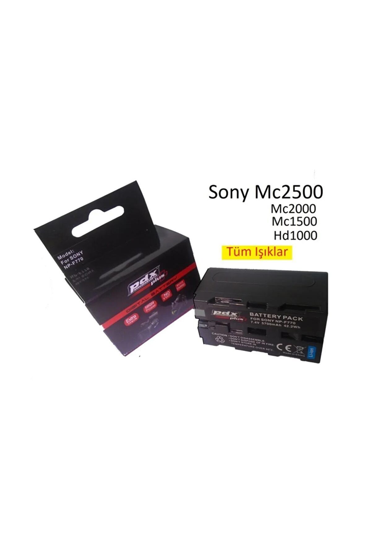 Led -320 Işik Yedek Batarya