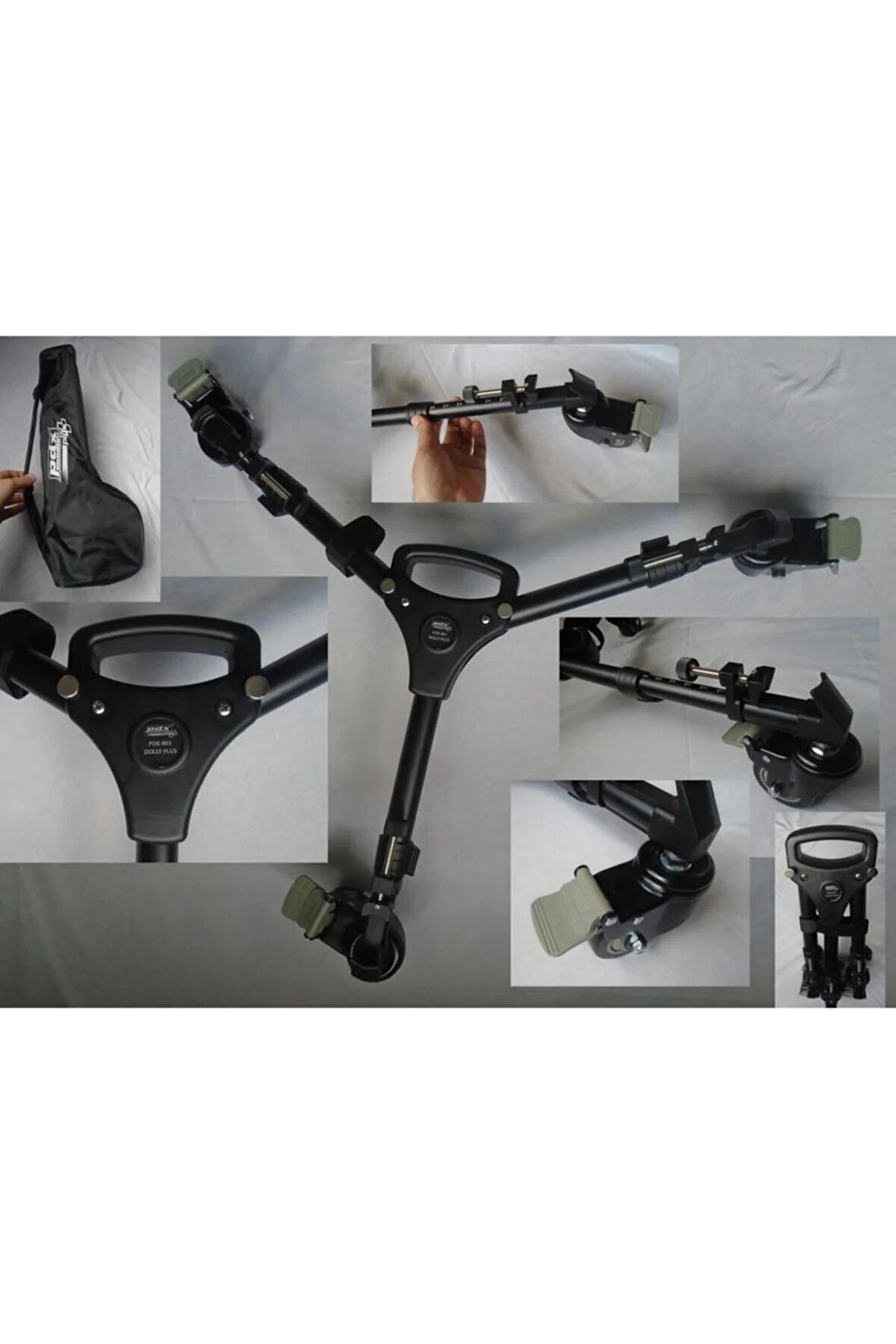 Sağlam, Jie Yang Jy508c Için -901 Tripod Tekeri, Doly