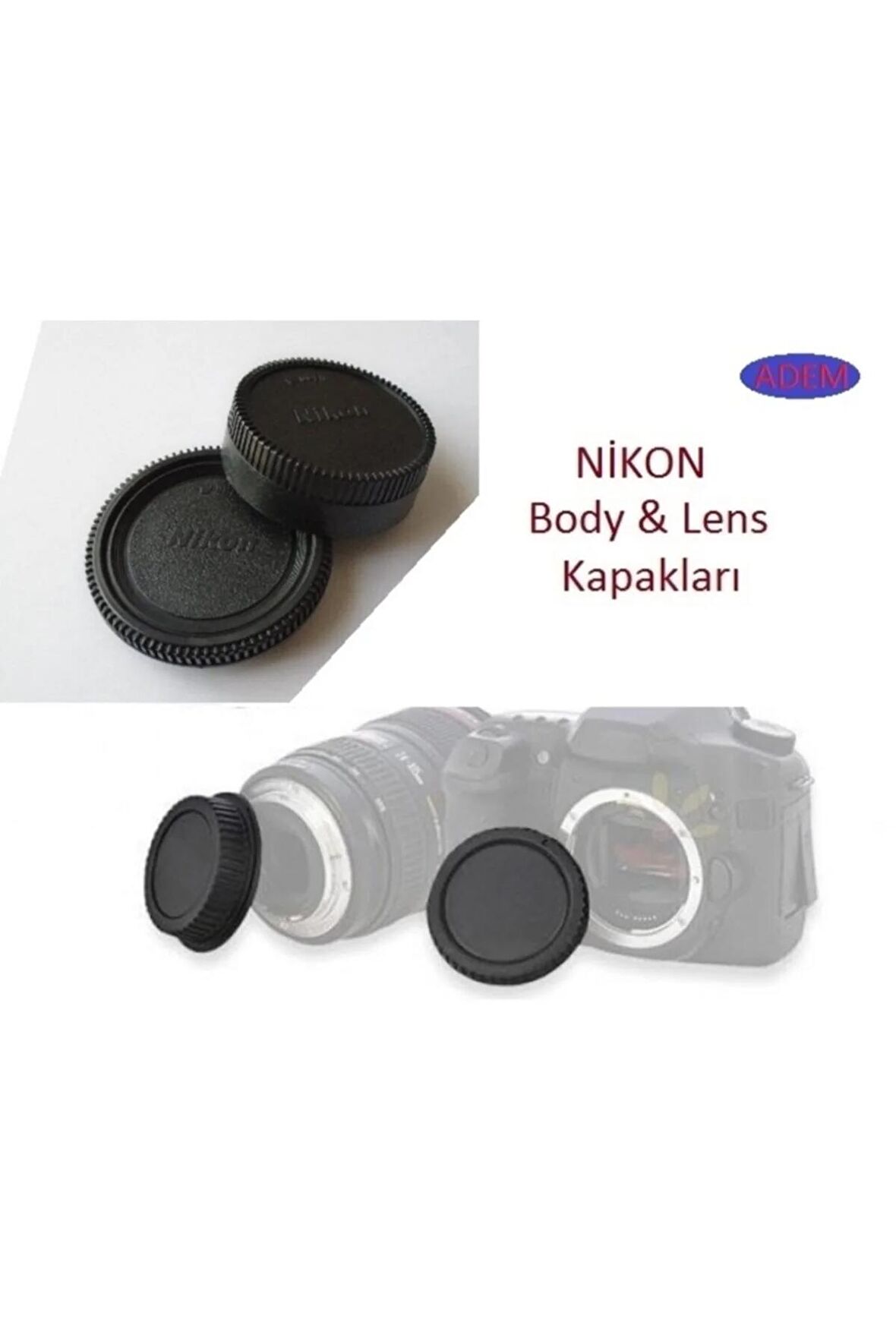 Nikon 18-135mm Objektif Arka Kapağı, Nikon 18 135 Objektif Kapağı